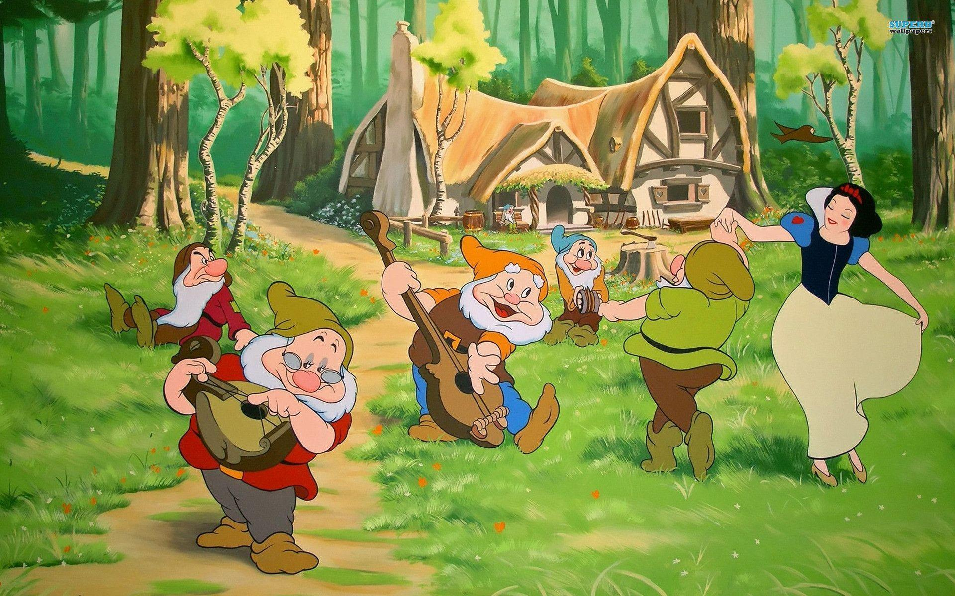 1920x1200 Snow White And The Seven Dwarfs Wallpapers