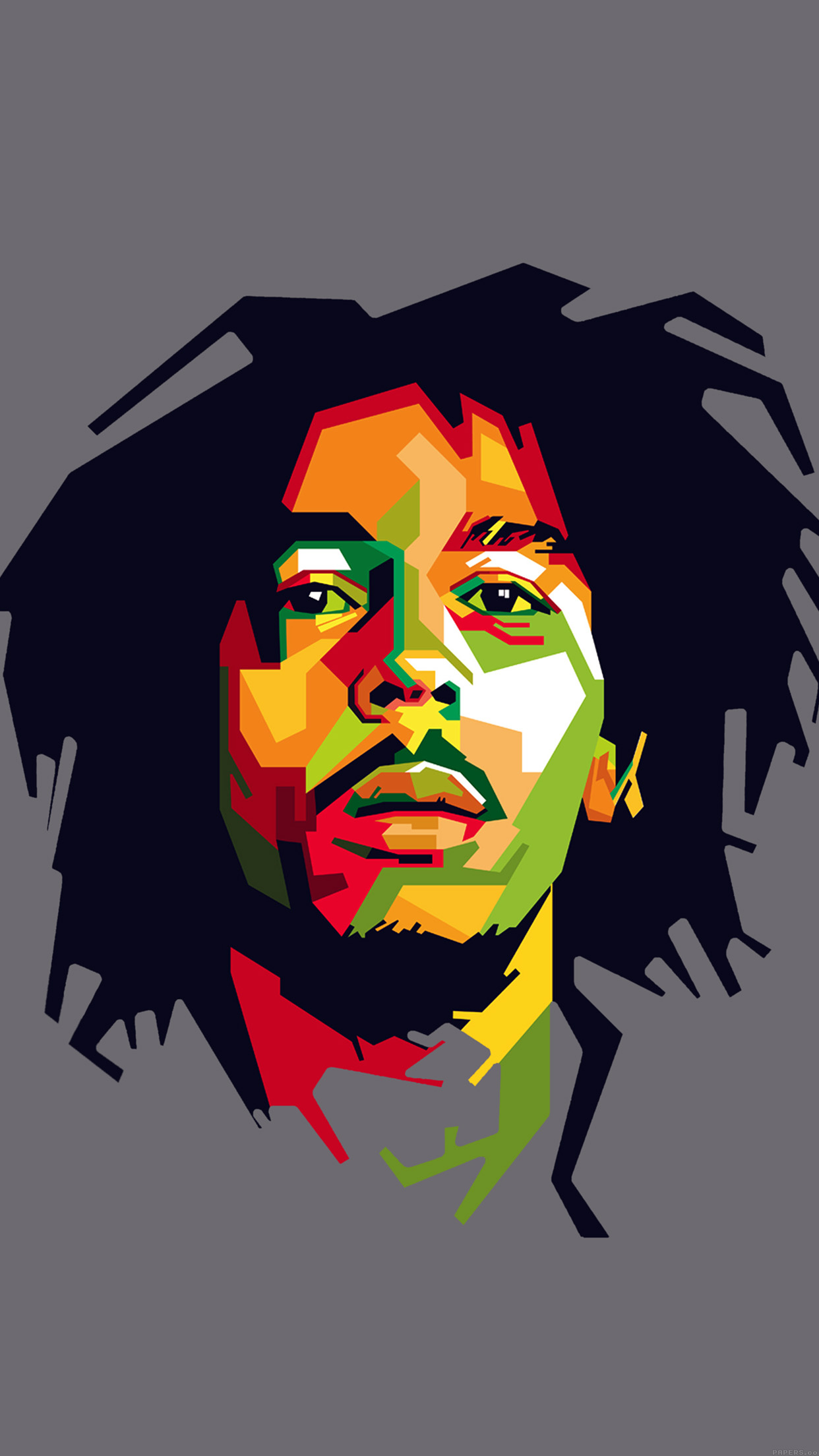 1242x2208 he07-bob-marley-art-illust-music-reggae-celebrity