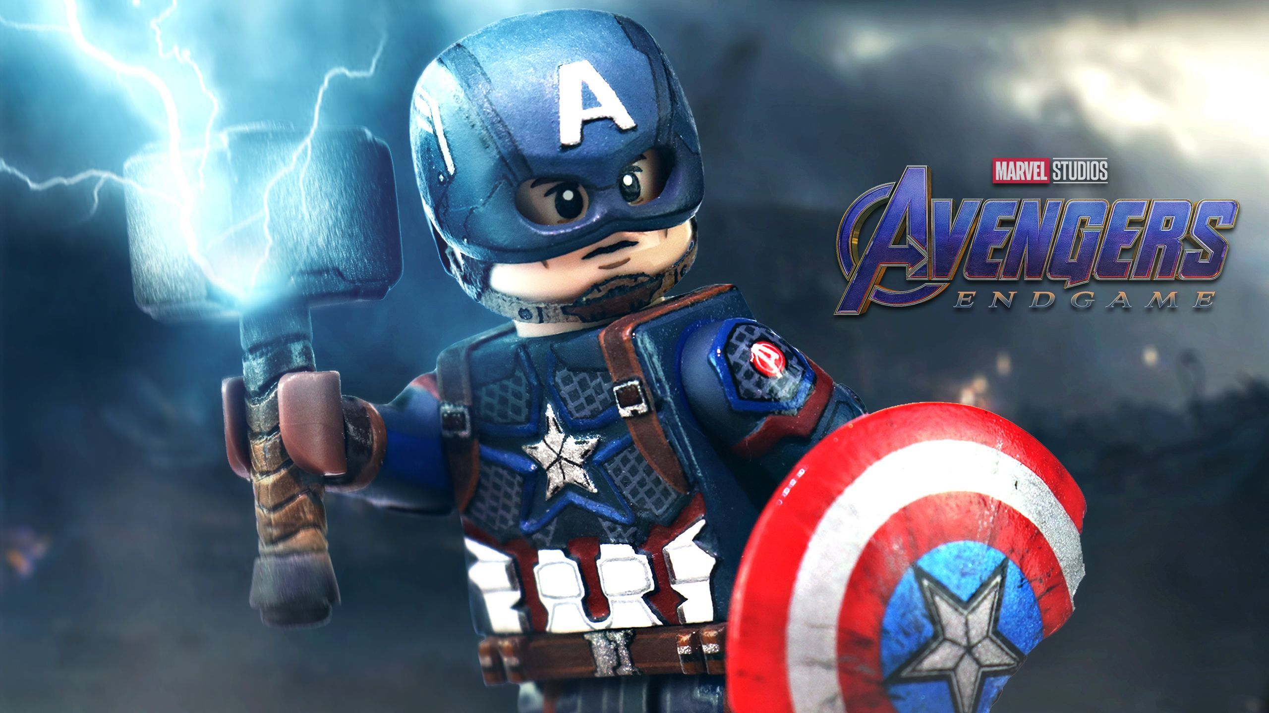 2560x1440 Lego Captain America Wallpapers