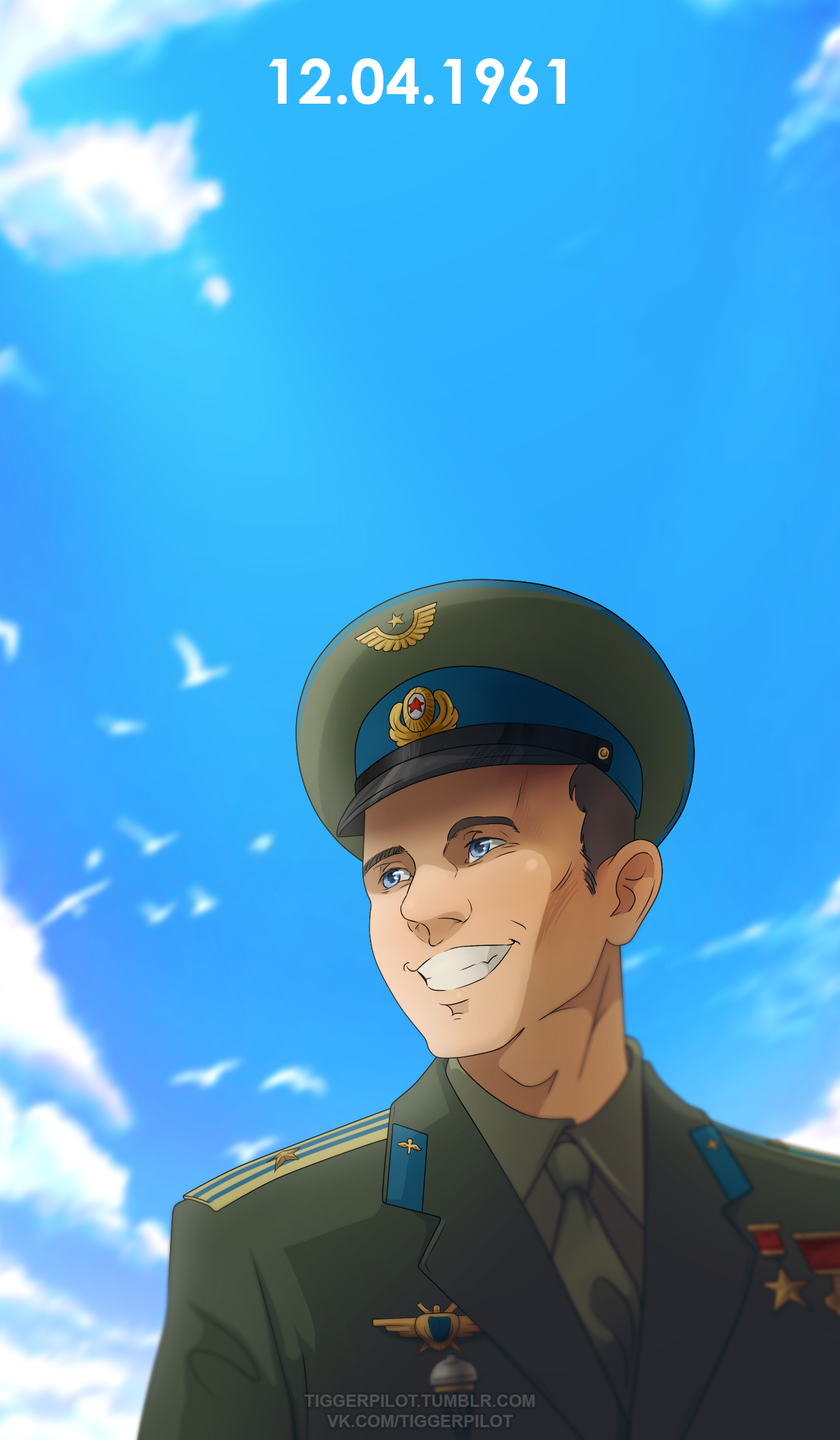 1240x2125 Yuri Gagarin Zerochan Anime Image Board Mobile