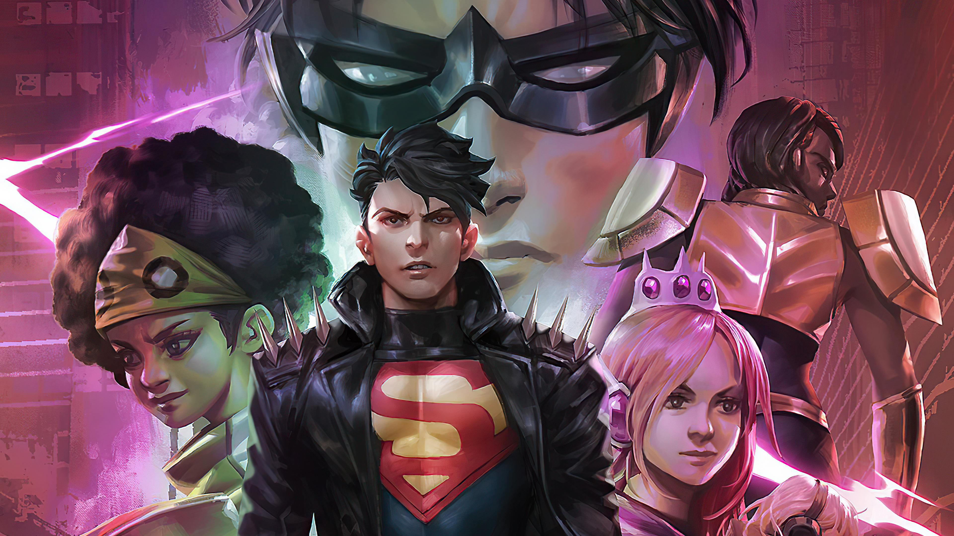 3840x2160 Dccomics Youngjustice Superboy Robin Impulse Jeenyhex Teenlantern Naomi Wondergirl Amythest, HD Superheroes, 4k Wallpapers, Images, Backgrounds, Photos and Pictures