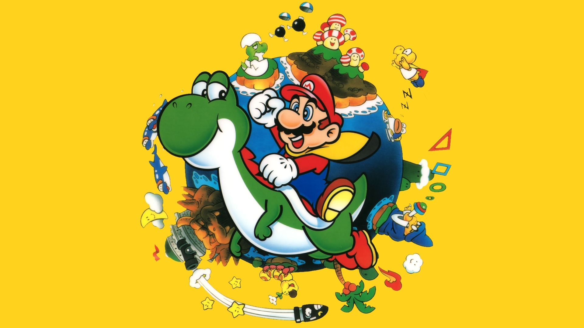 1920x1080 20+ Super Mario World HD Wallpapers and Backgrounds