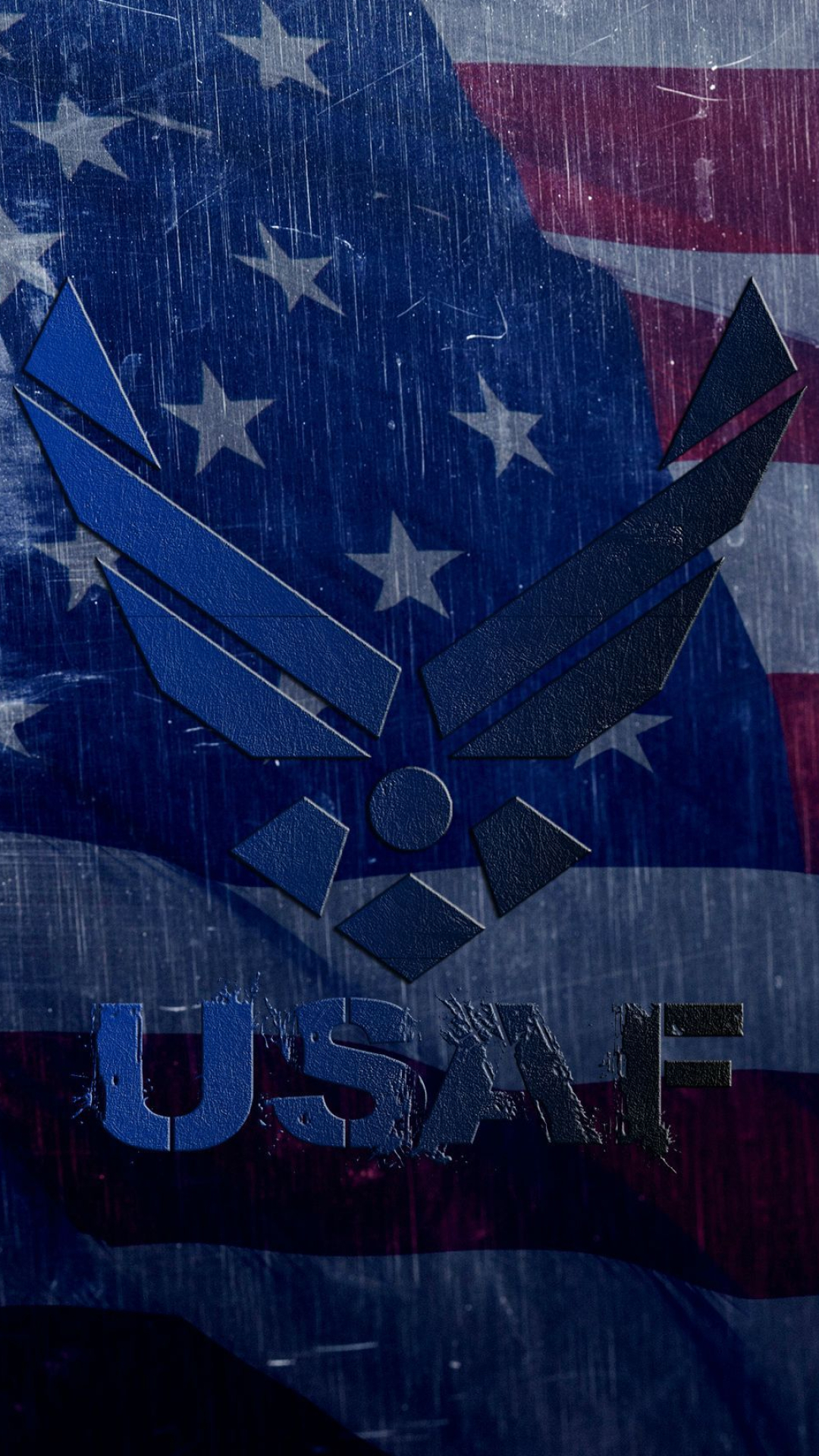 1080x1920 iPhone Air Force Logo Wallpapers