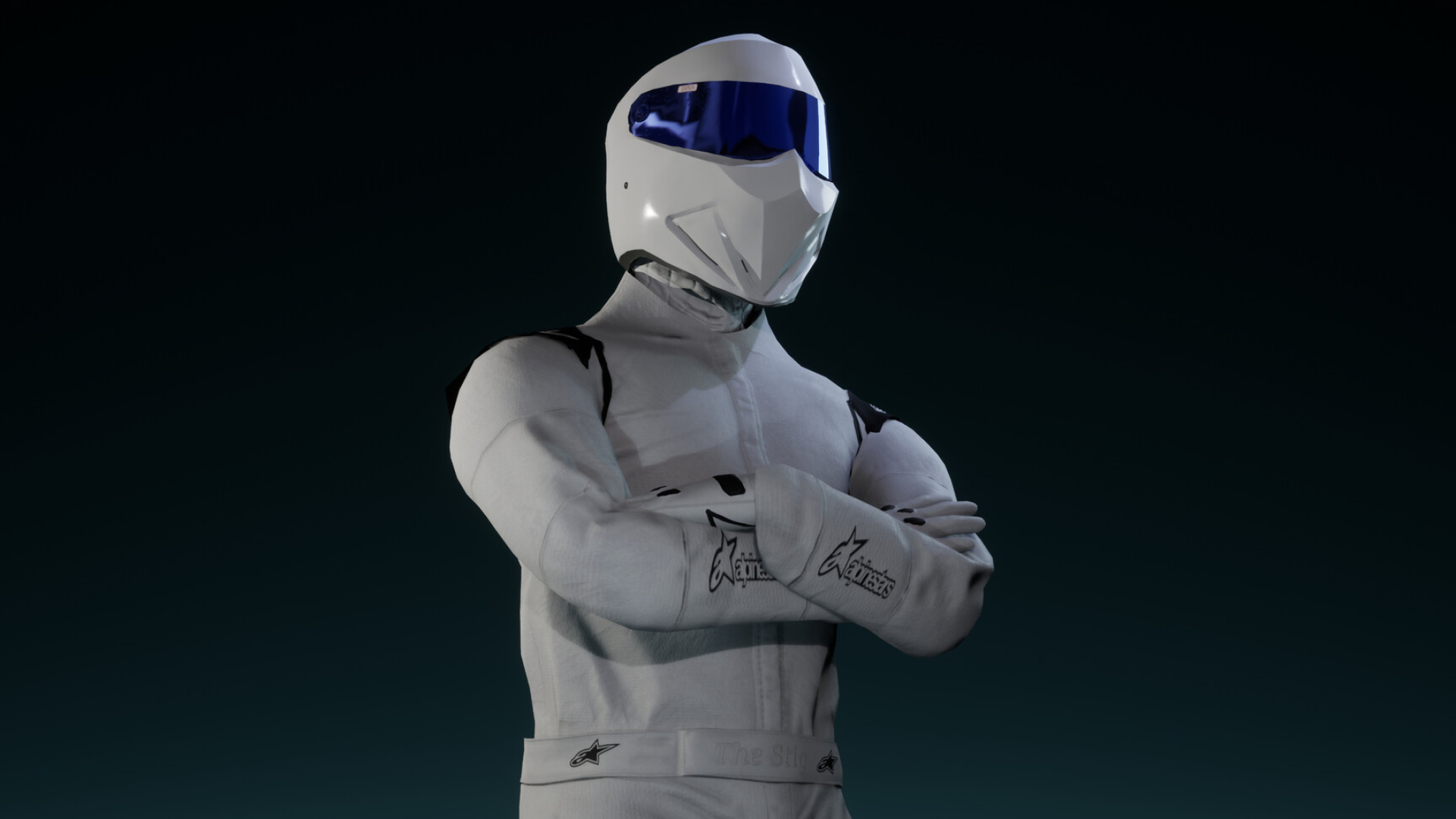 1920x1080 ArtStation The Stig Real time