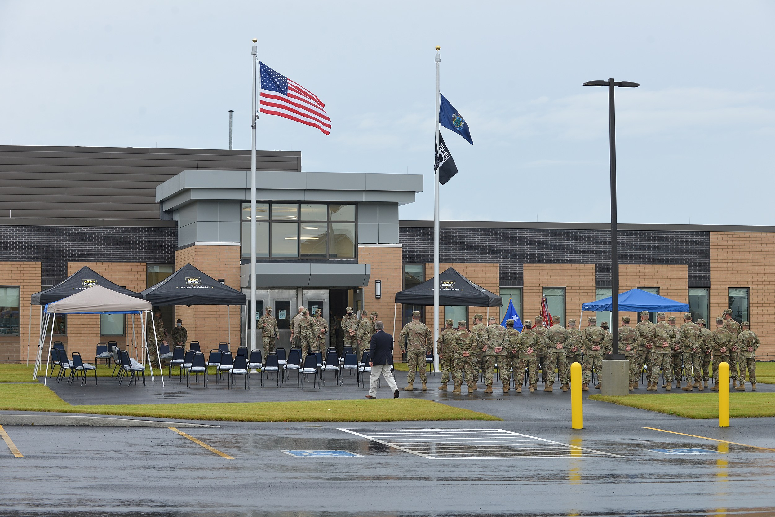 2500x1668 Maine Army National Guard's New Readiness Center, Presque Isle