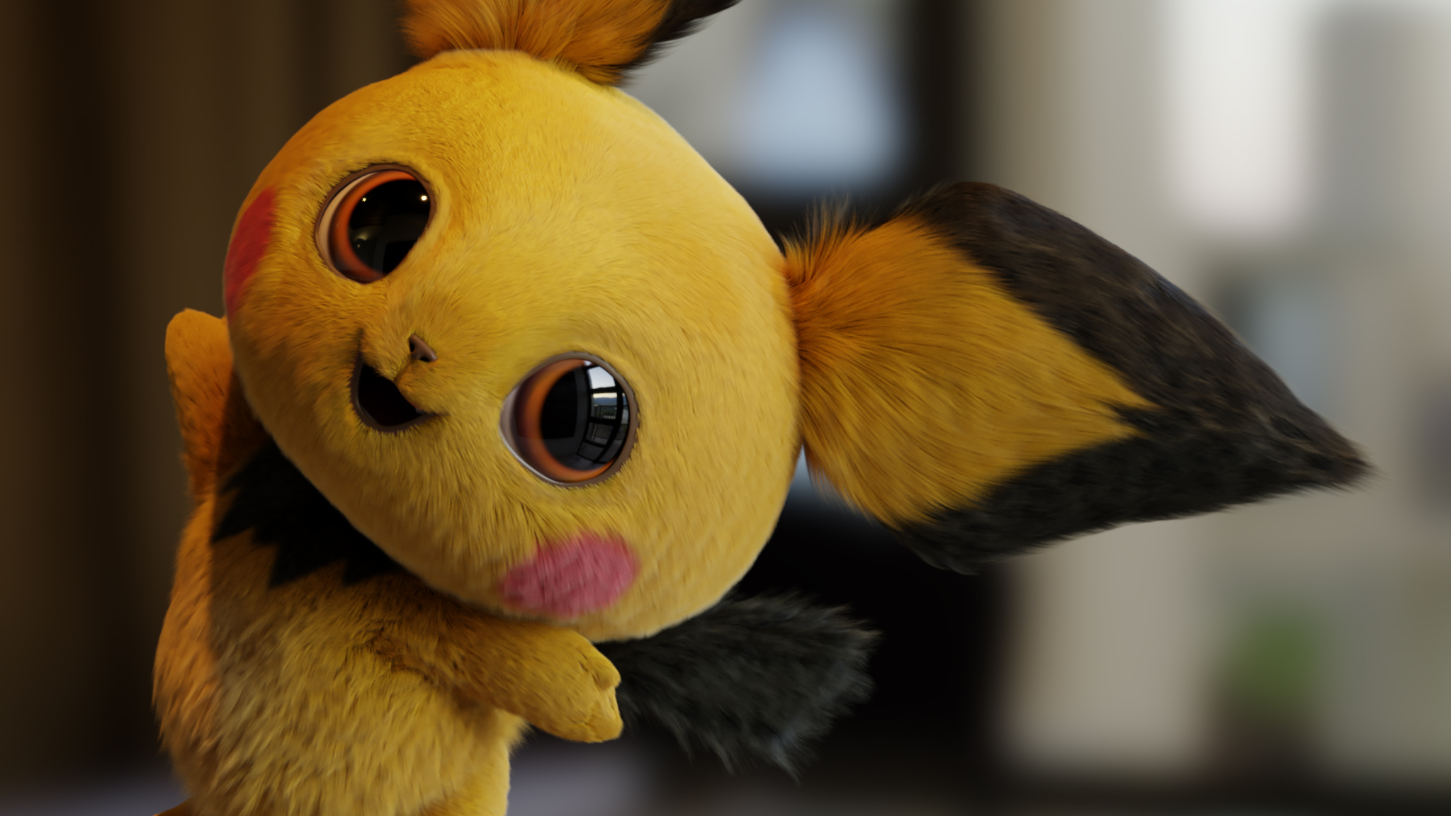 2048x1152 30+ Pok&Atilde;&copy;mon Detective Pikachu HD Wallpapers and Backgrounds