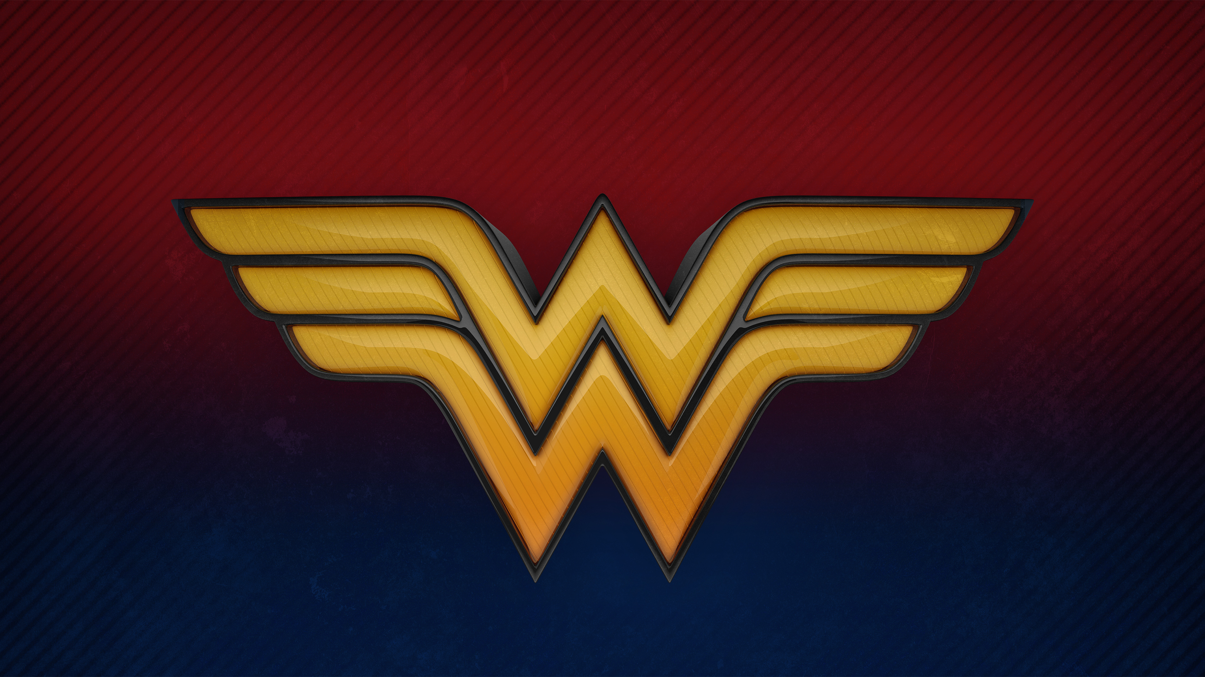 3840x2160 Wonder Woman 3d Logo 4k, HD Superheroes, 4k Wallpapers, Images, Backgrounds, Photos and Pictures