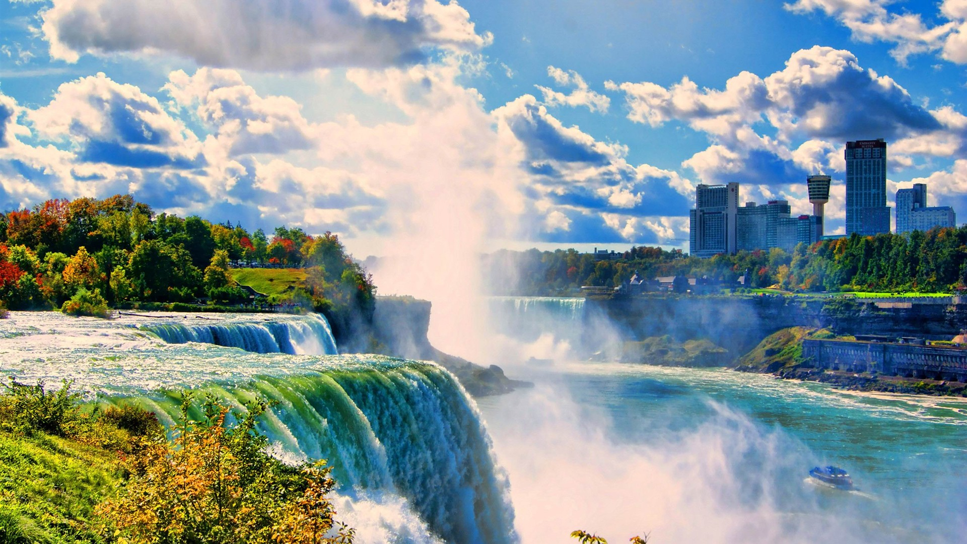 1920x1080 Niagara Falls Canada-Landscape HD Wallpaper