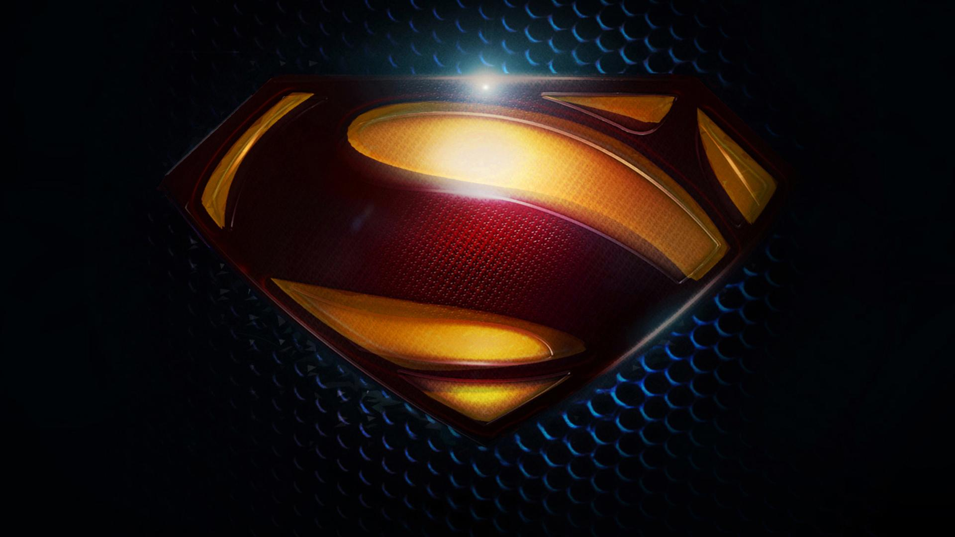 1920x1080 Superman Logo Man Of Steel Wallpaper Resolution: ID:557681