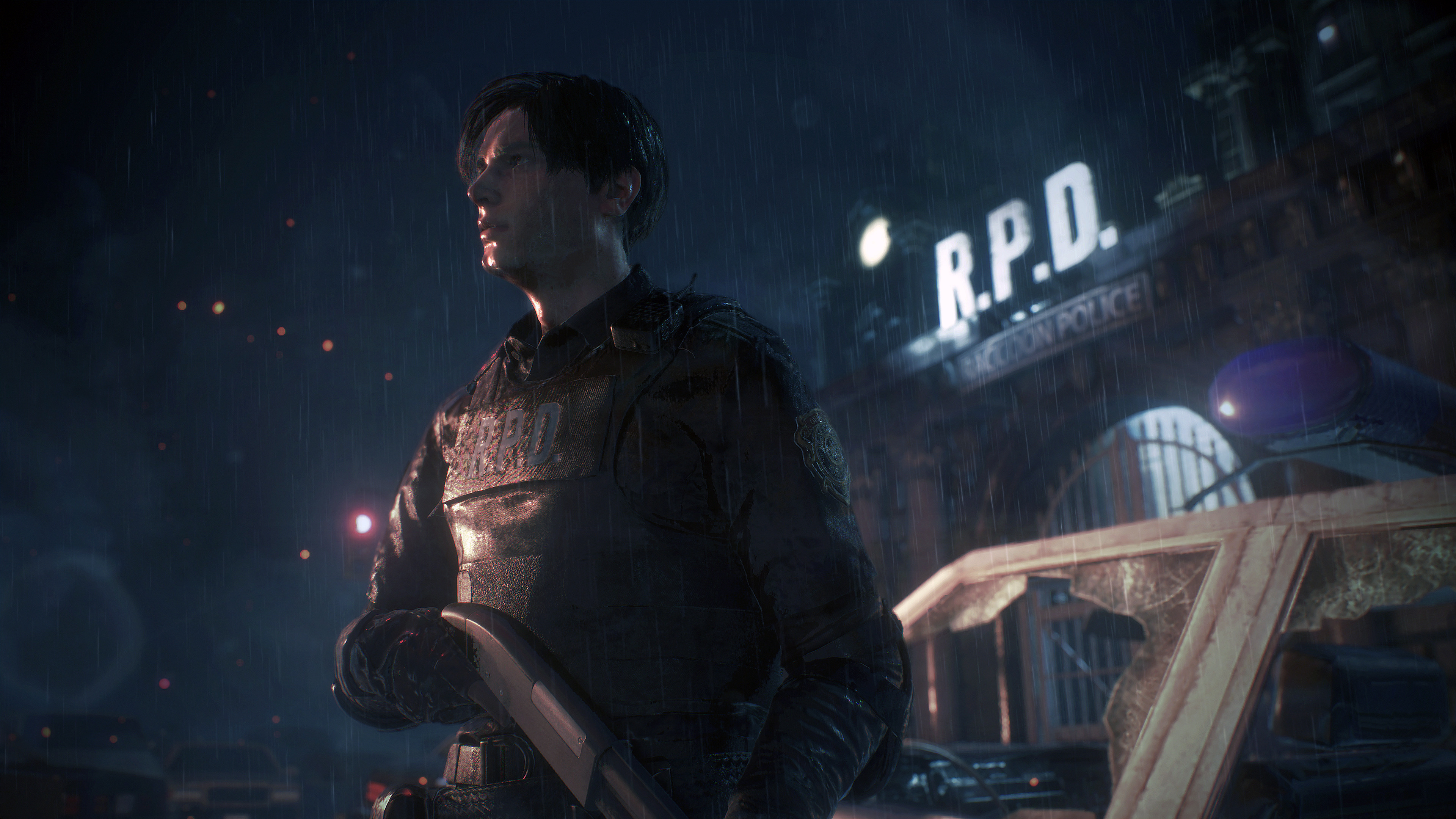 3840x2160 Wallpaper : Resident Evil 2, video games, Claire Redfield, Leon Kennedy, Capcom, Racoon City MeaningJun 1444695 HD Wallpapers