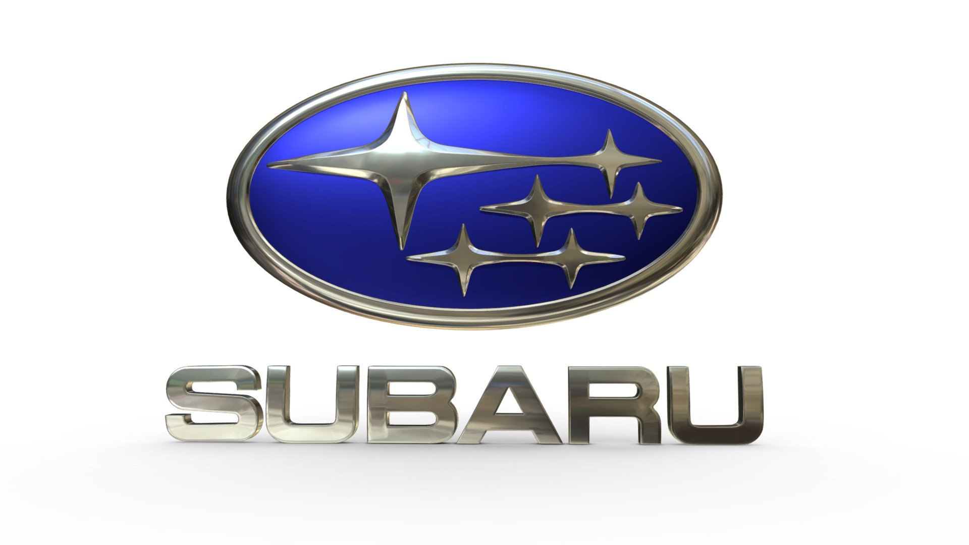 1920x1080 Subaru Logo 3D model by PolyArt (@ivan2020) [455575d