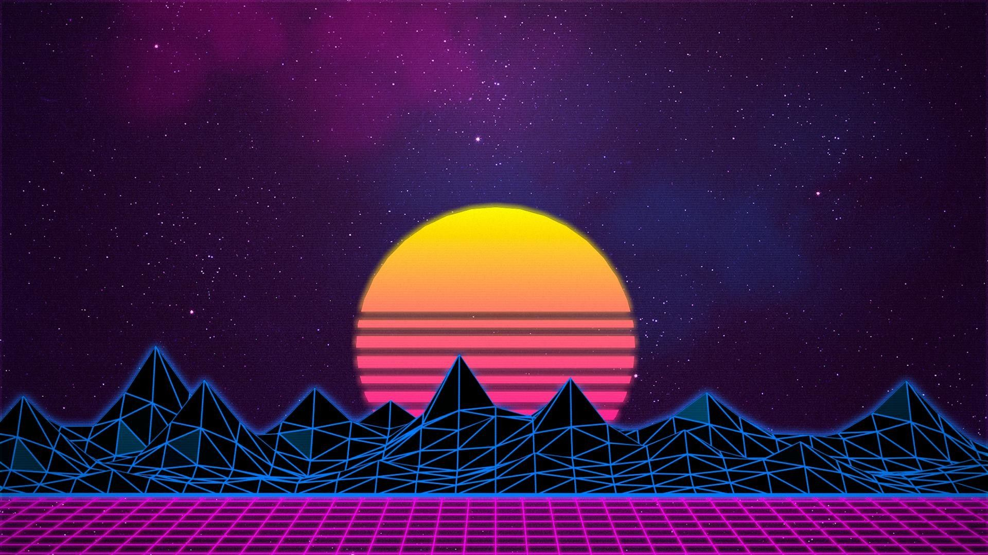 1920x1080 Cool Retro 80s Wallpapers Top Free Cool Retro 80s Backgrounds