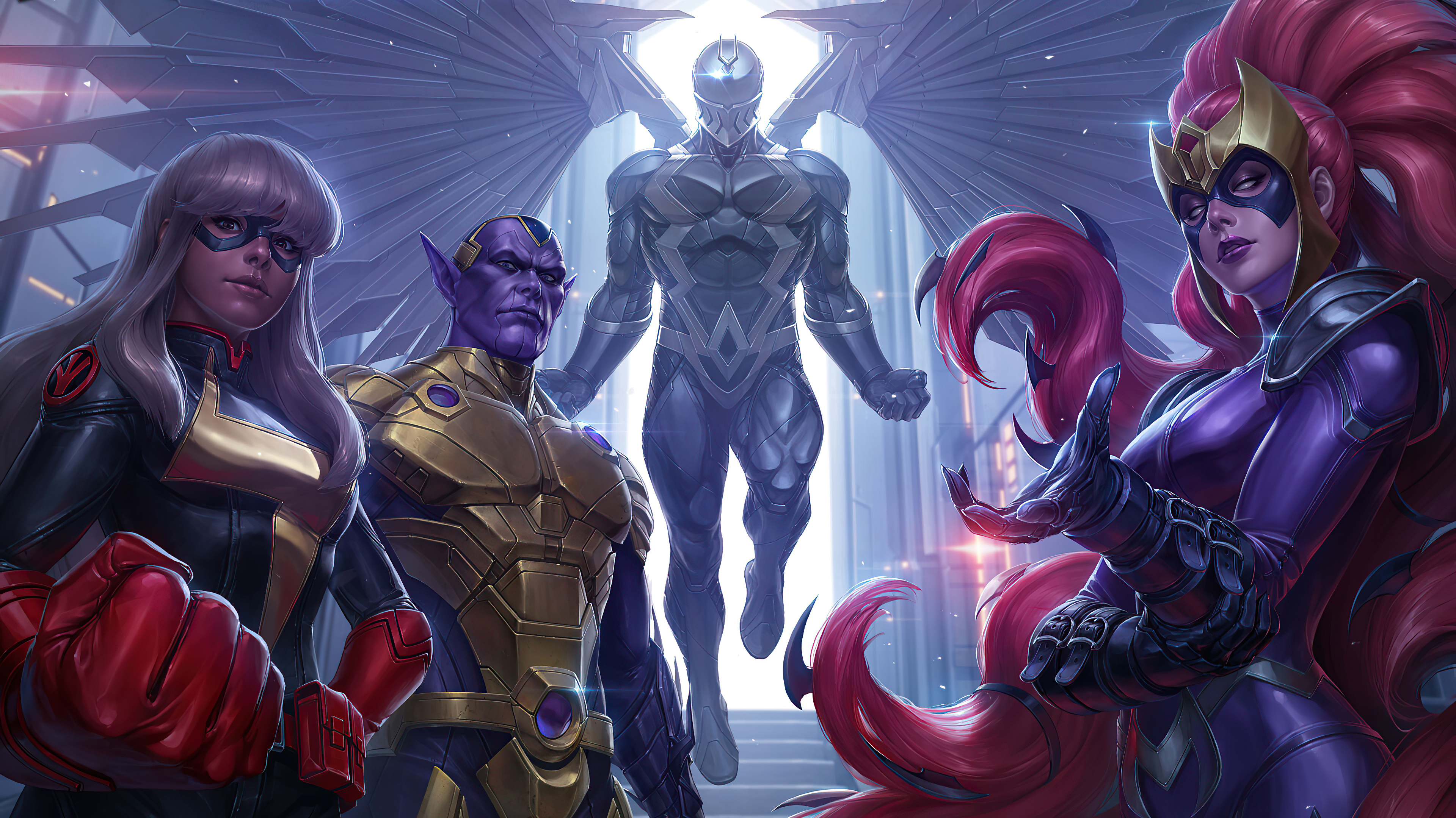 3840x2160 Inhumans Vs Xmen Marvel Future Fight, HD Games, 4k Wallpapers, Images, Backgrounds, Photos and Pictures