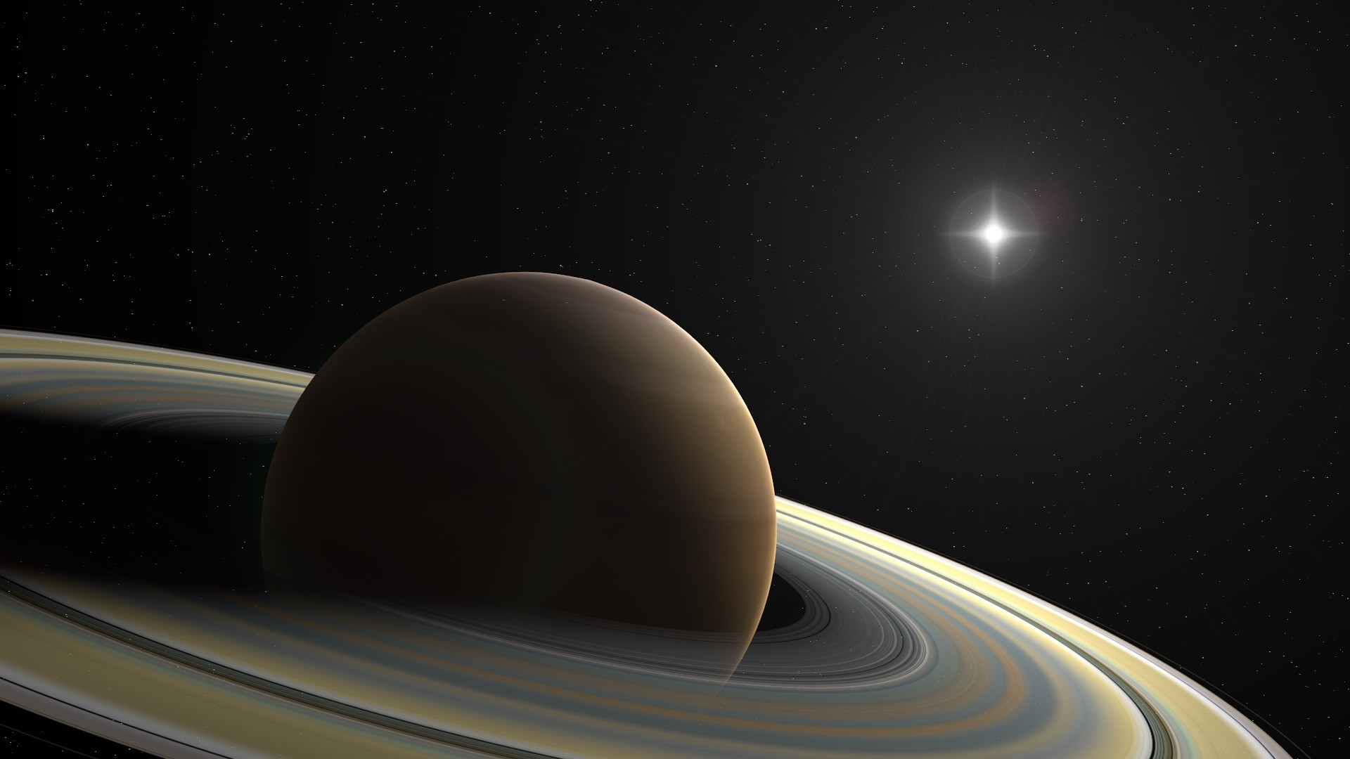 1920x1080 Wallpaper : planet, vehicle, Saturn, astronomy, ring, star, theatre, screenshot, atmosphere of earth, outer space, astronomical object wallup 586878 HD Wallpapers