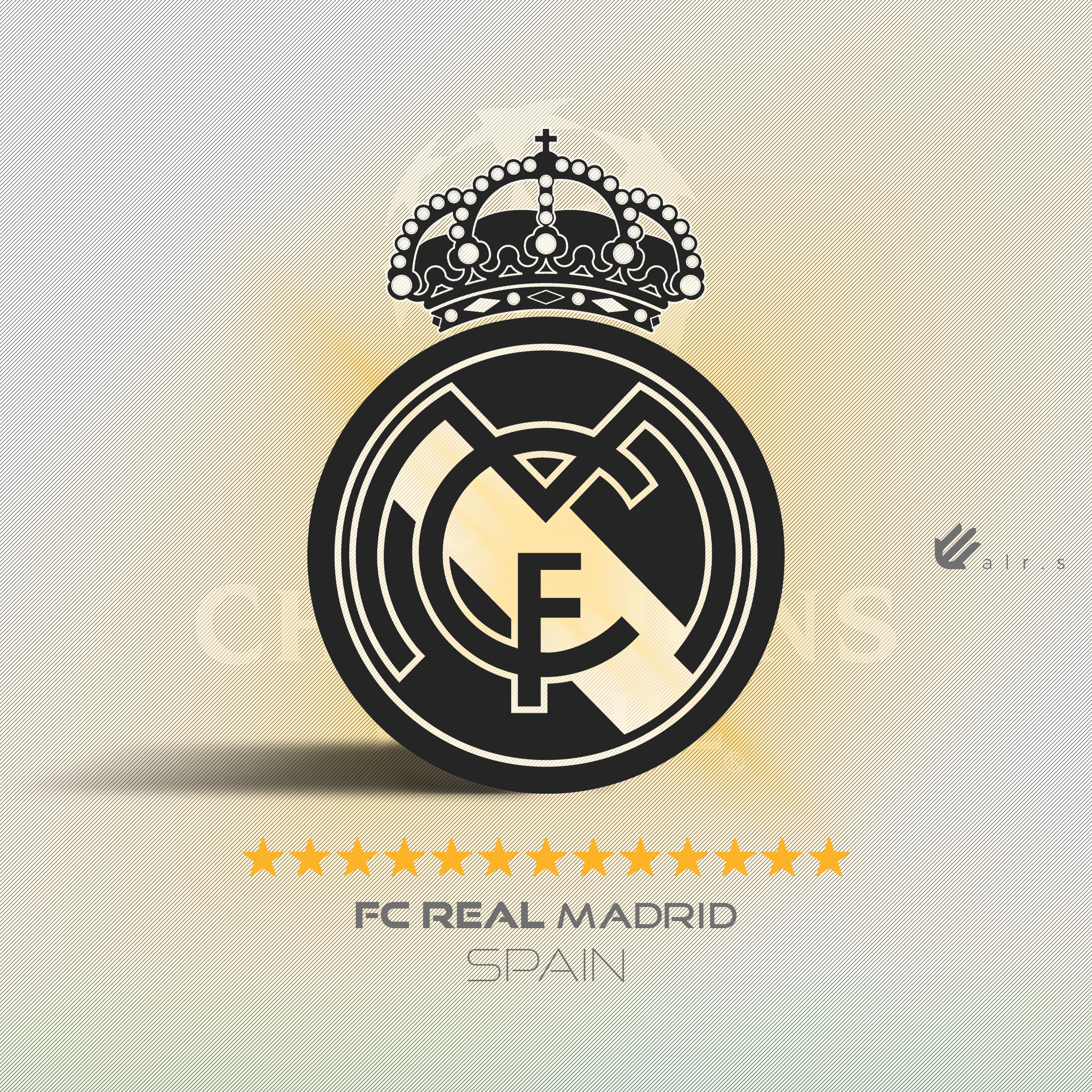 2160x2160 Football Real Madrid Logo Champions League Clubs Graphic Design Creativity Photography Colorful Socc Wallpaper Resolution: ID:1155851