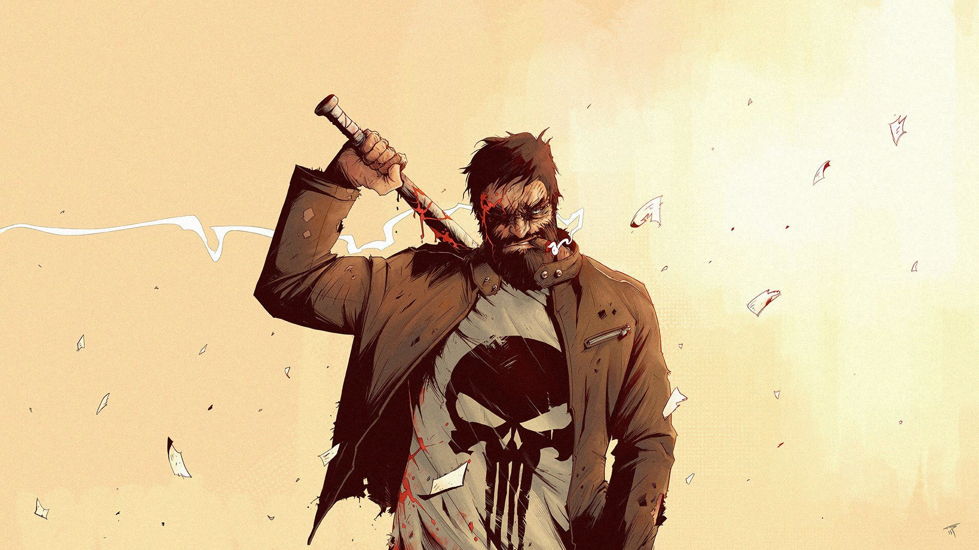 1920x1080 Punisher Comic Wallpapers Top Free Punisher Comic Backgrounds
