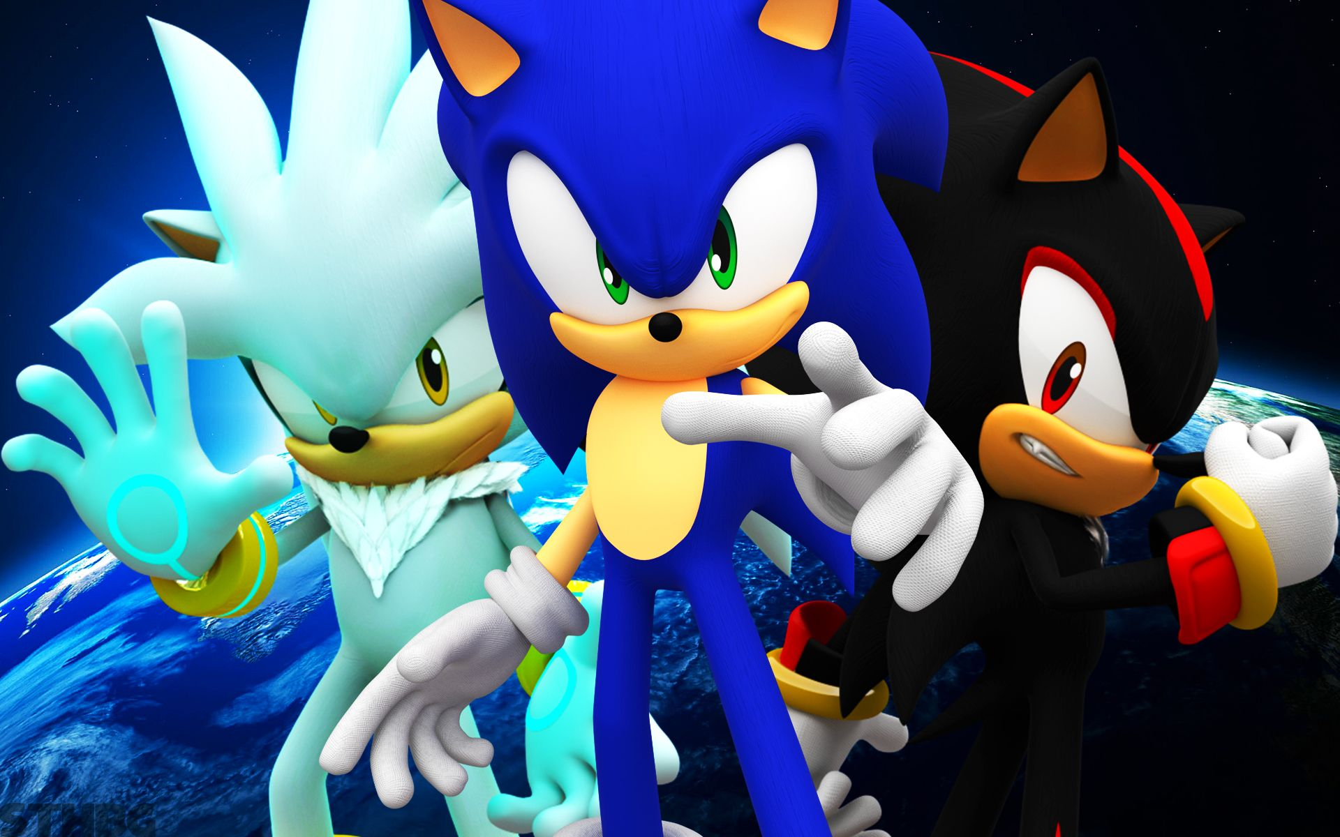 1920x1200 Sonic Shadow and Silver Wallpapers Top Free Sonic Shadow and Silver Backgrounds