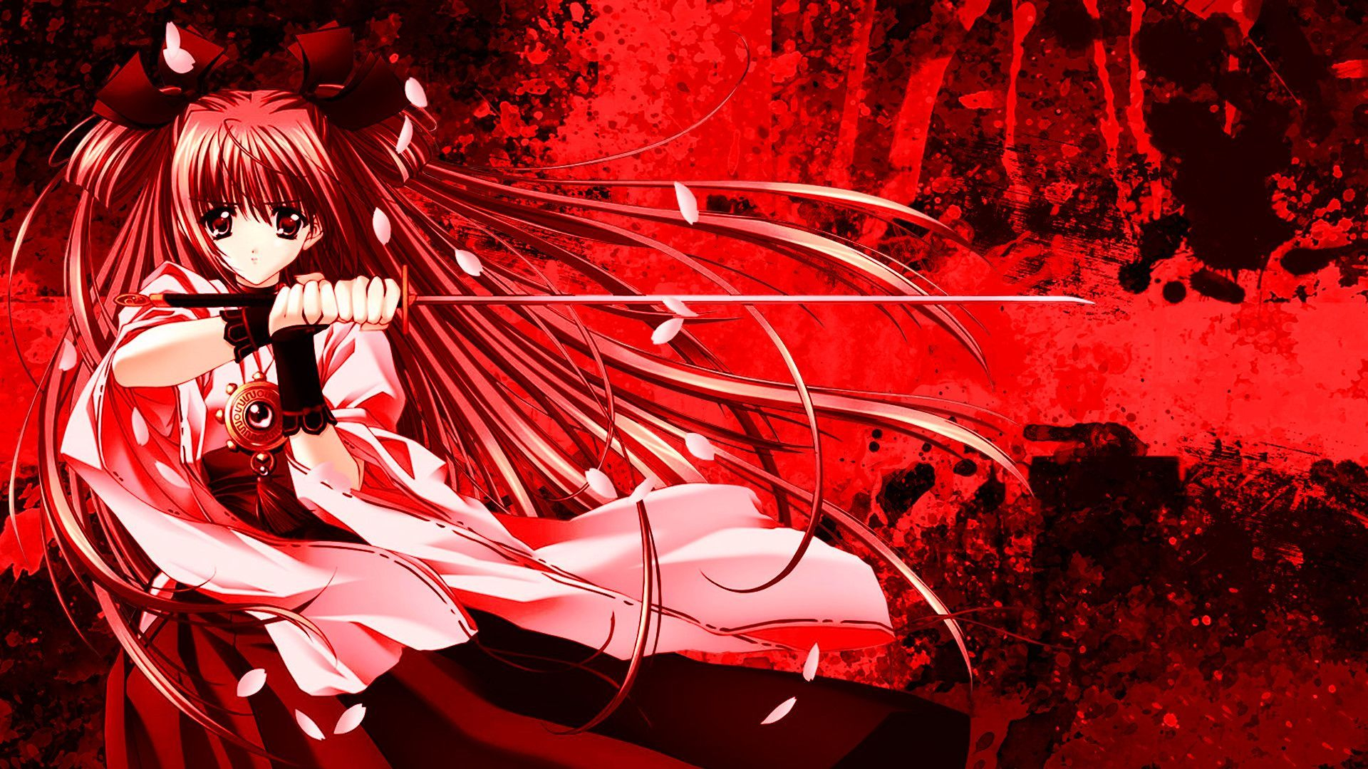 1920x1080 Red And Black Anime Wallpapers