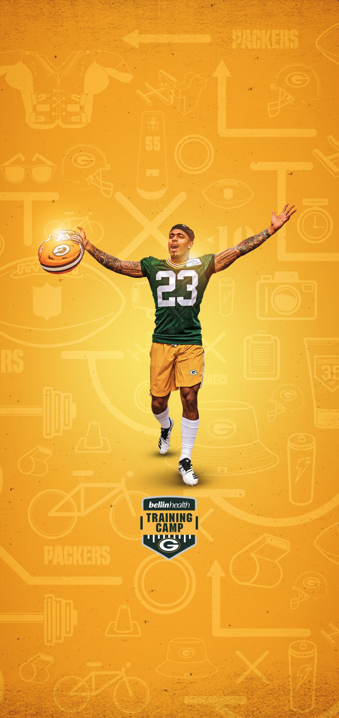 1152x2436 Green Bay Packers iPhone Wallpapers