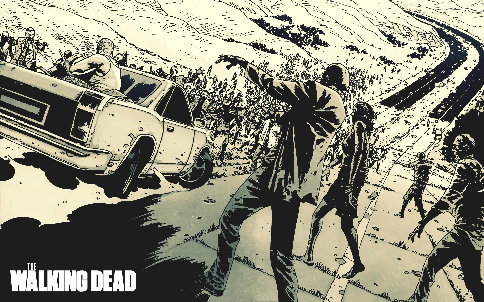 1920x1200 Walking Dead Comic Wallpaper (66+ pictures