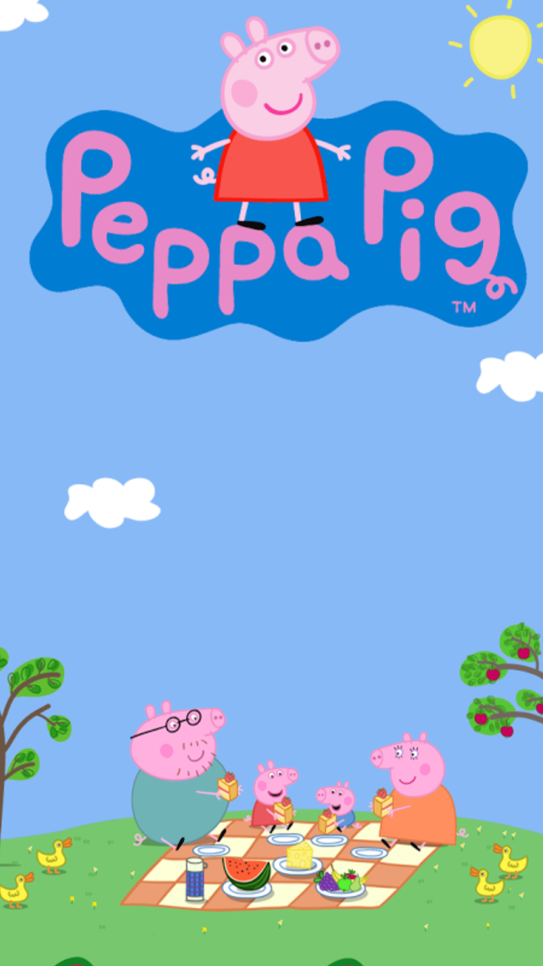 1080x1920 Peppa Pig Wallpaper