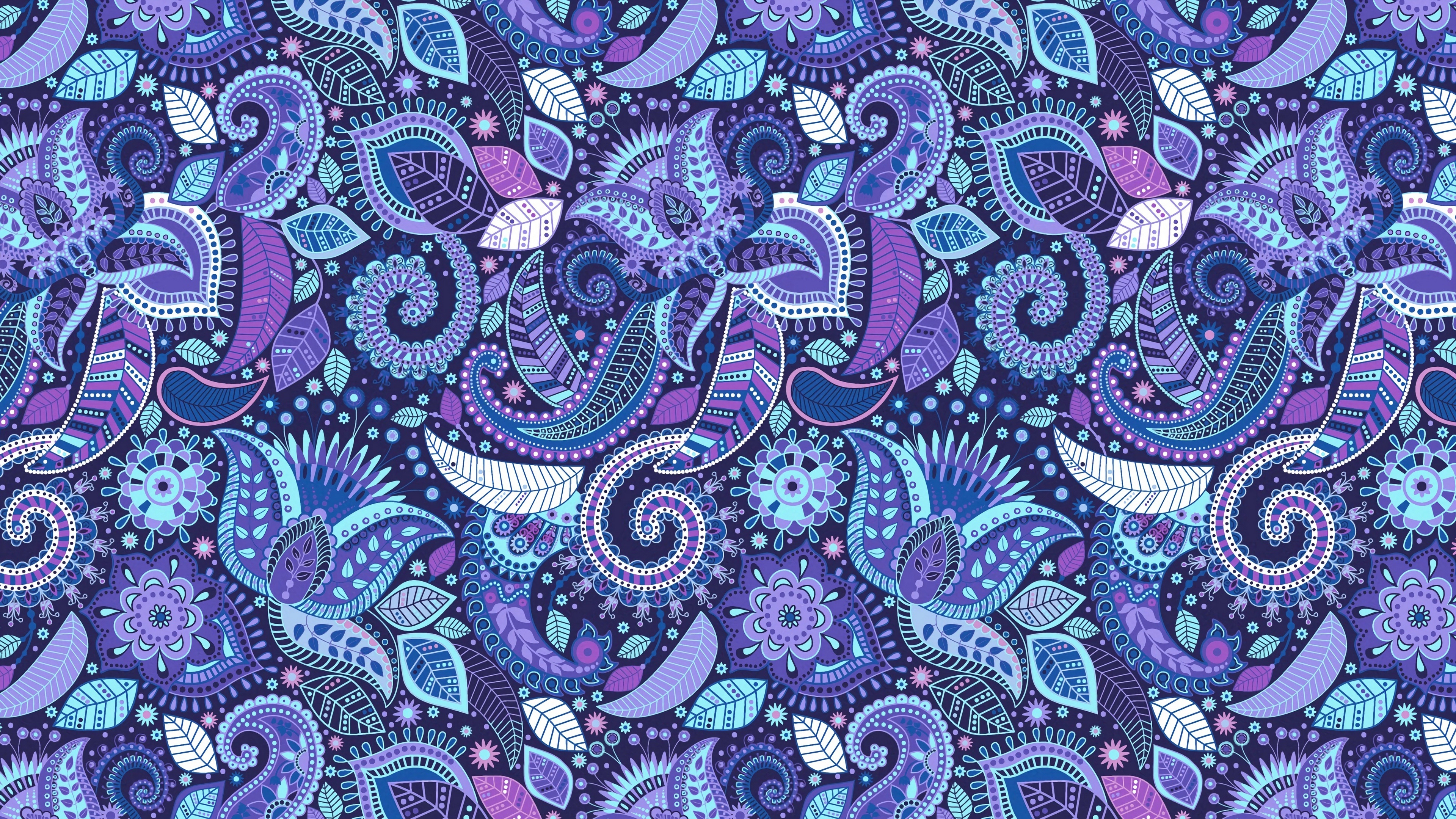 3840x2160 Purple Paisley Wallpapers Top Free Purple Paisley Backgrounds