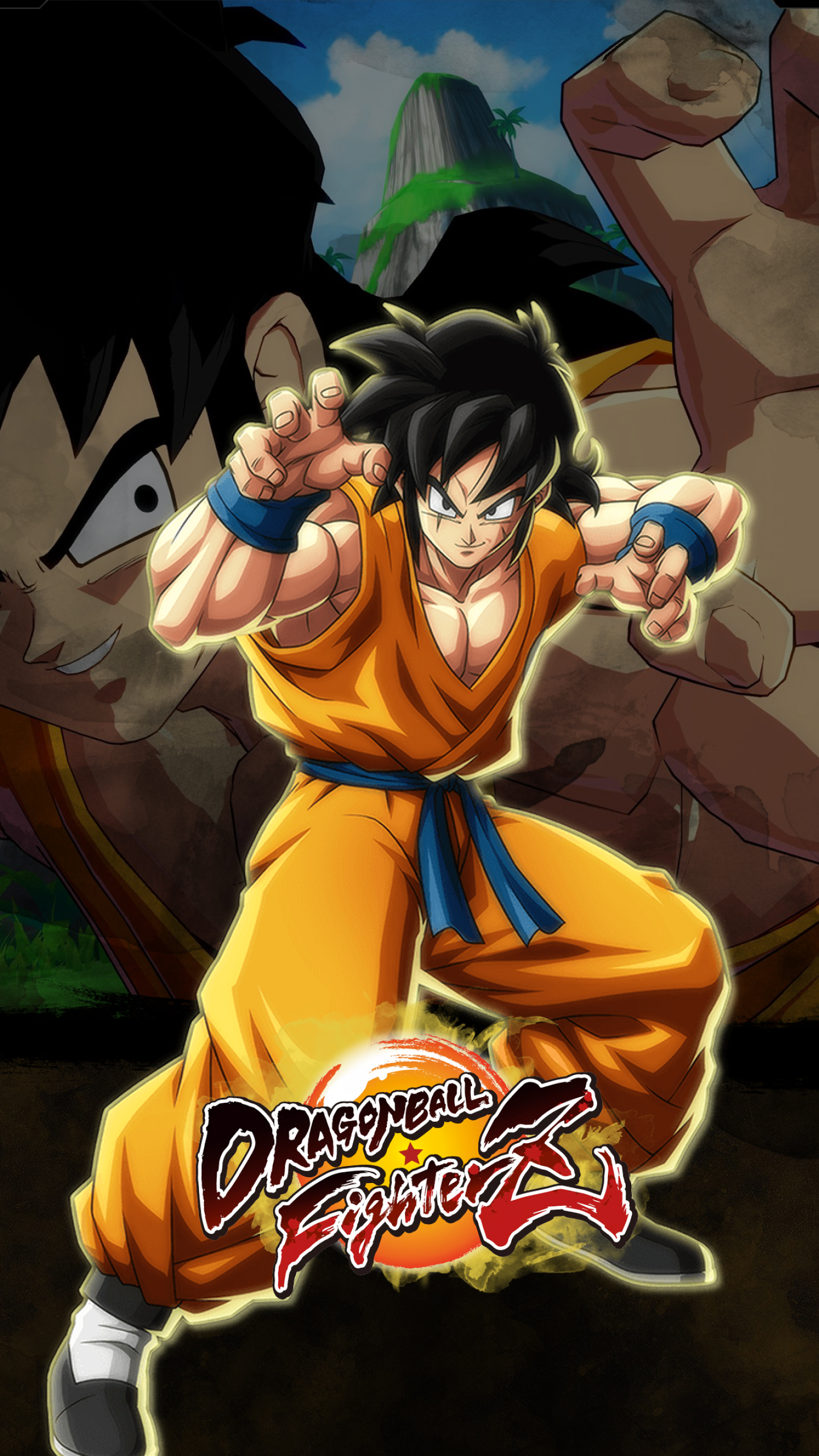 1440x2560 Dragon Ball FighterZ Yamcha Wallpapers Cat with Monocle