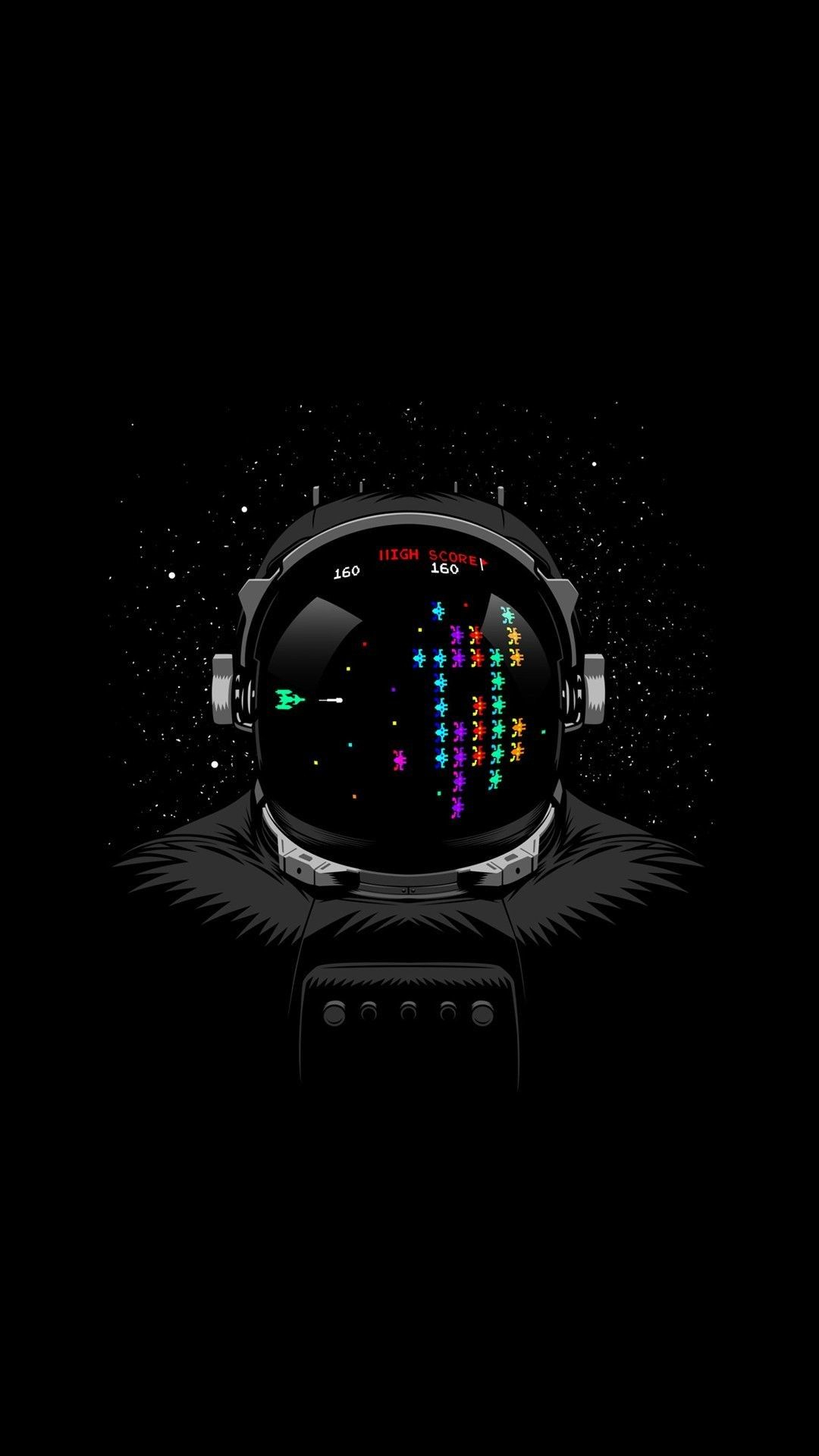 1080x1920 Space Invaders Android Wallpapers
