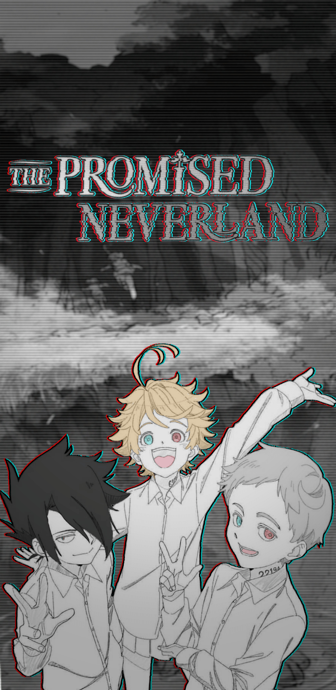 1080x2220 The Promised Neverland iPhone Wallpapers