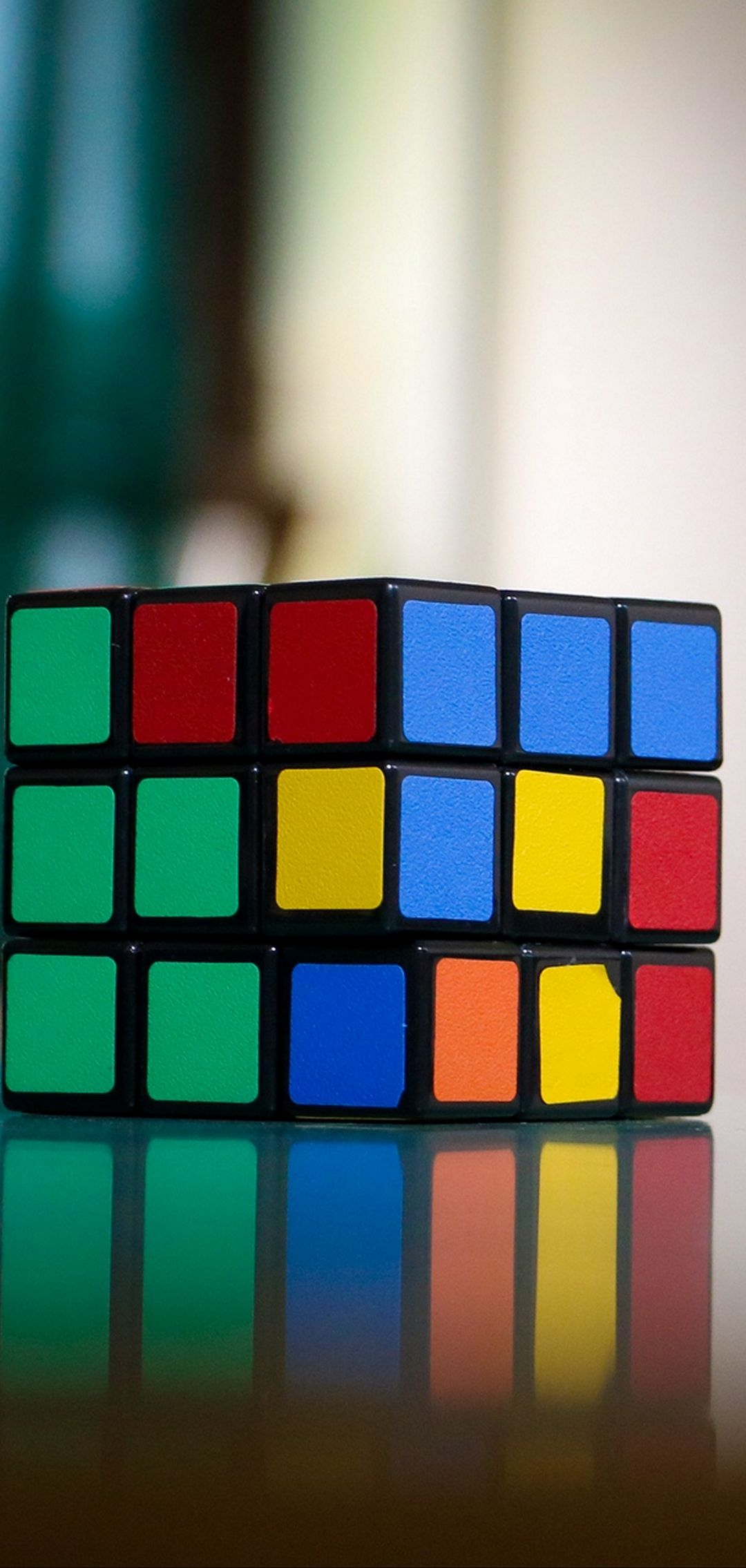 1080x2270 Rubiks Cube Puzzle Multi Colored [