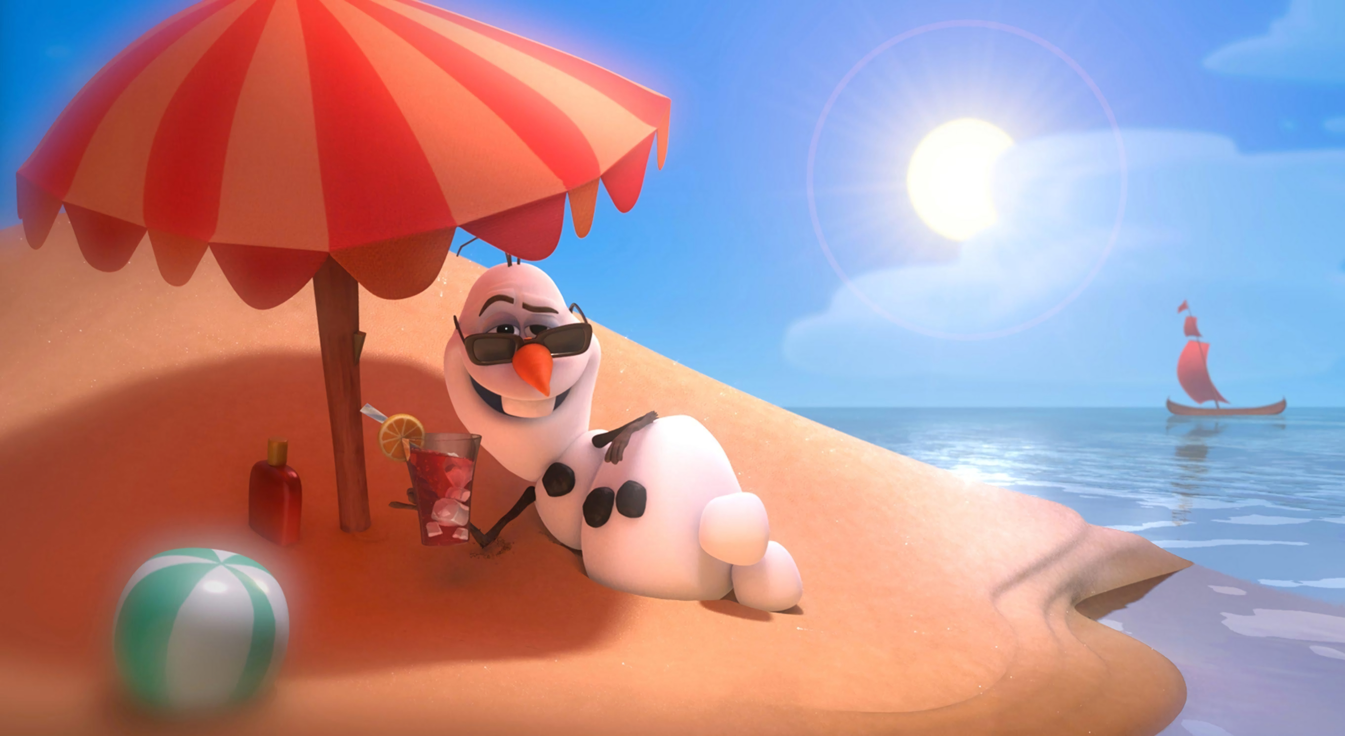 2724x1491 70+ Olaf (Frozen) HD Wallpapers and Backgrounds