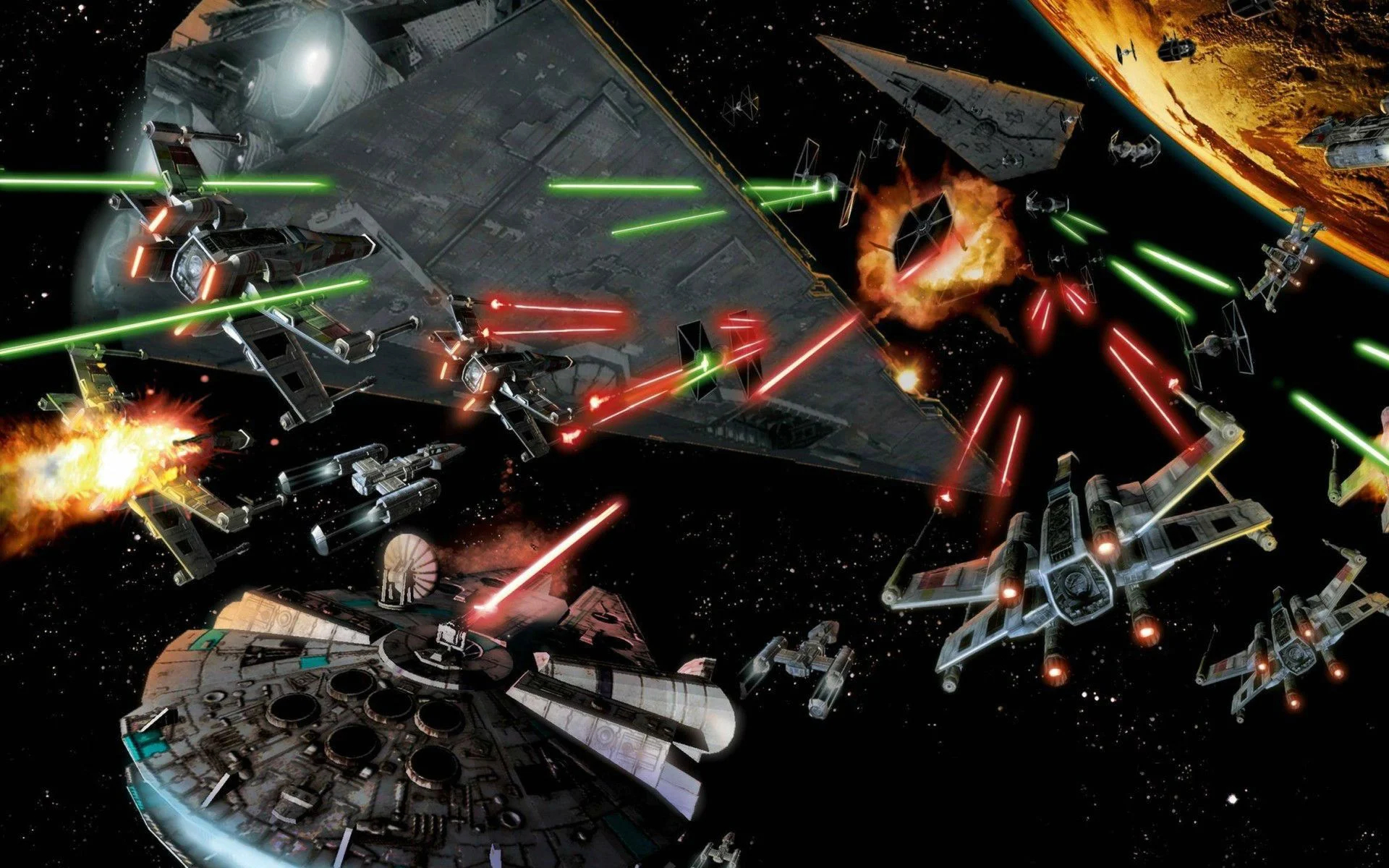 1920x1200 Star Wars Space Battle Wallpapers Top Free Star Wars Space Battle Backgrounds