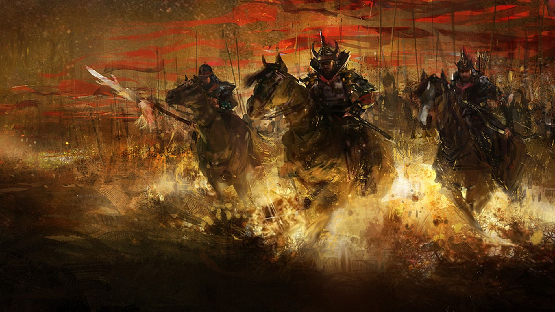 1920x1080 Samurai Battle | Samurai wallpaper, Warriors wallpaper, Fantasy samurai