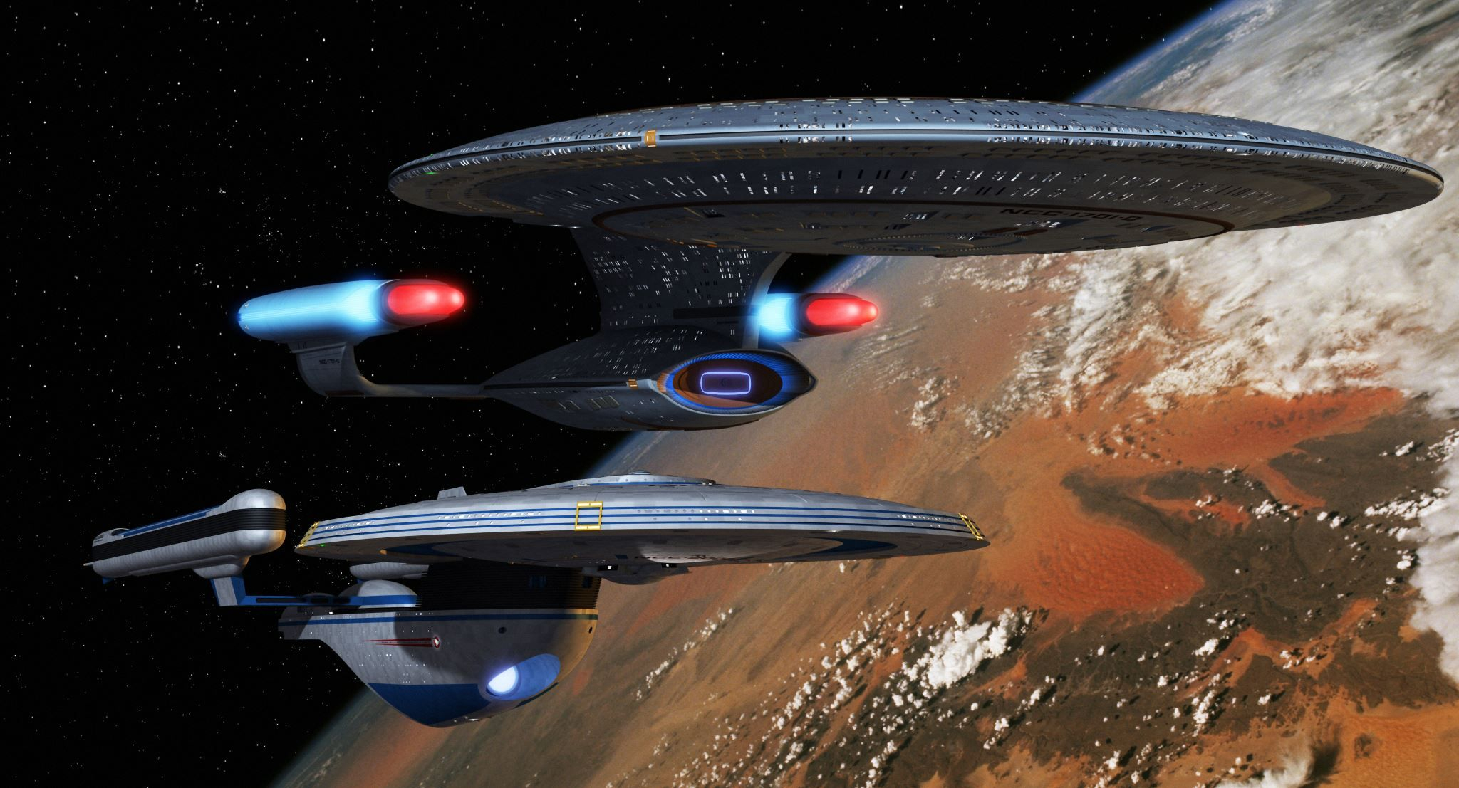 2048x1107 Pin by Mike Winham on Star Trek The Next Generation | Star trek, Star trek starships, Star trek images