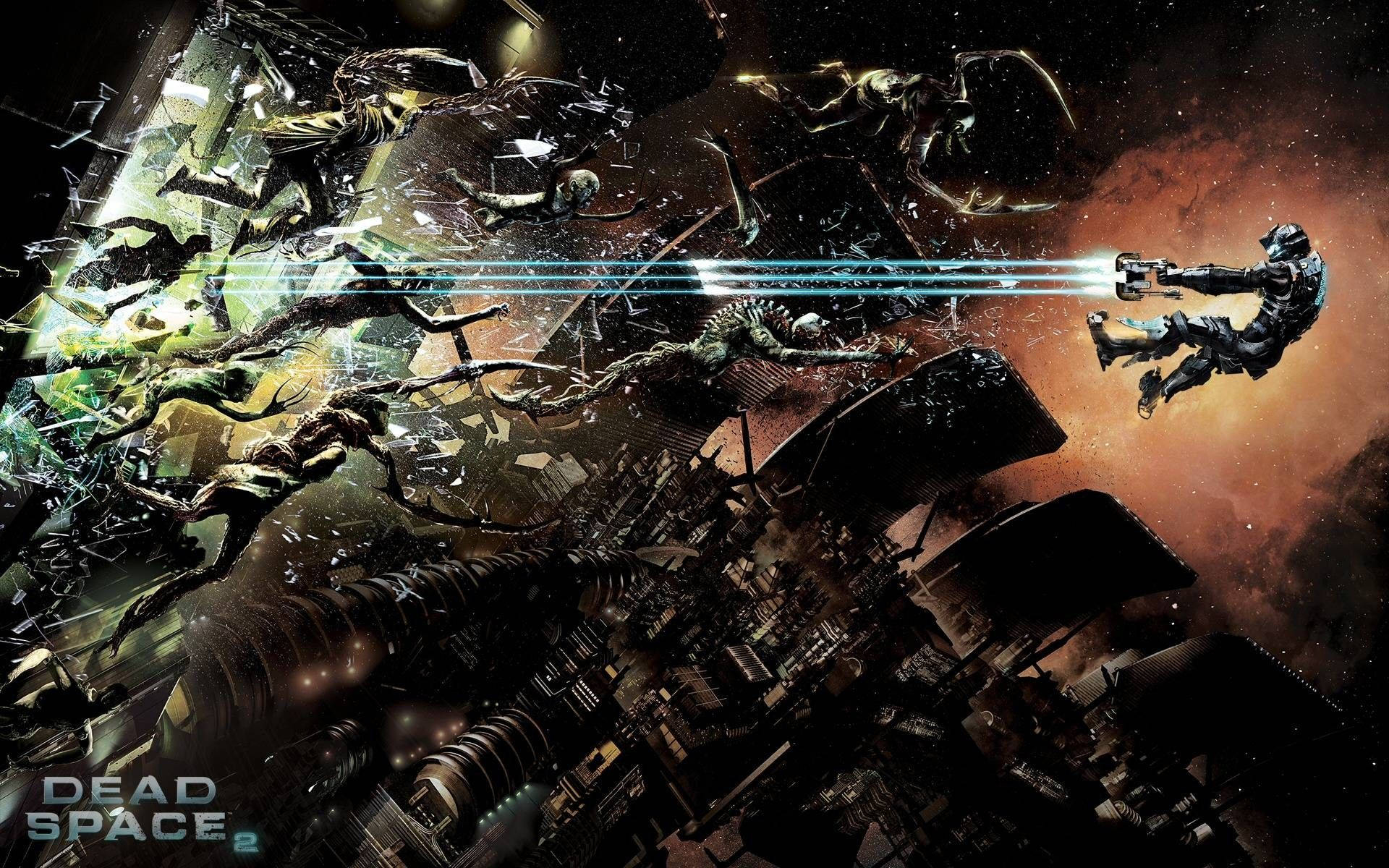 1920x1200 Download Dead Space Battle In Titan Wallpaper