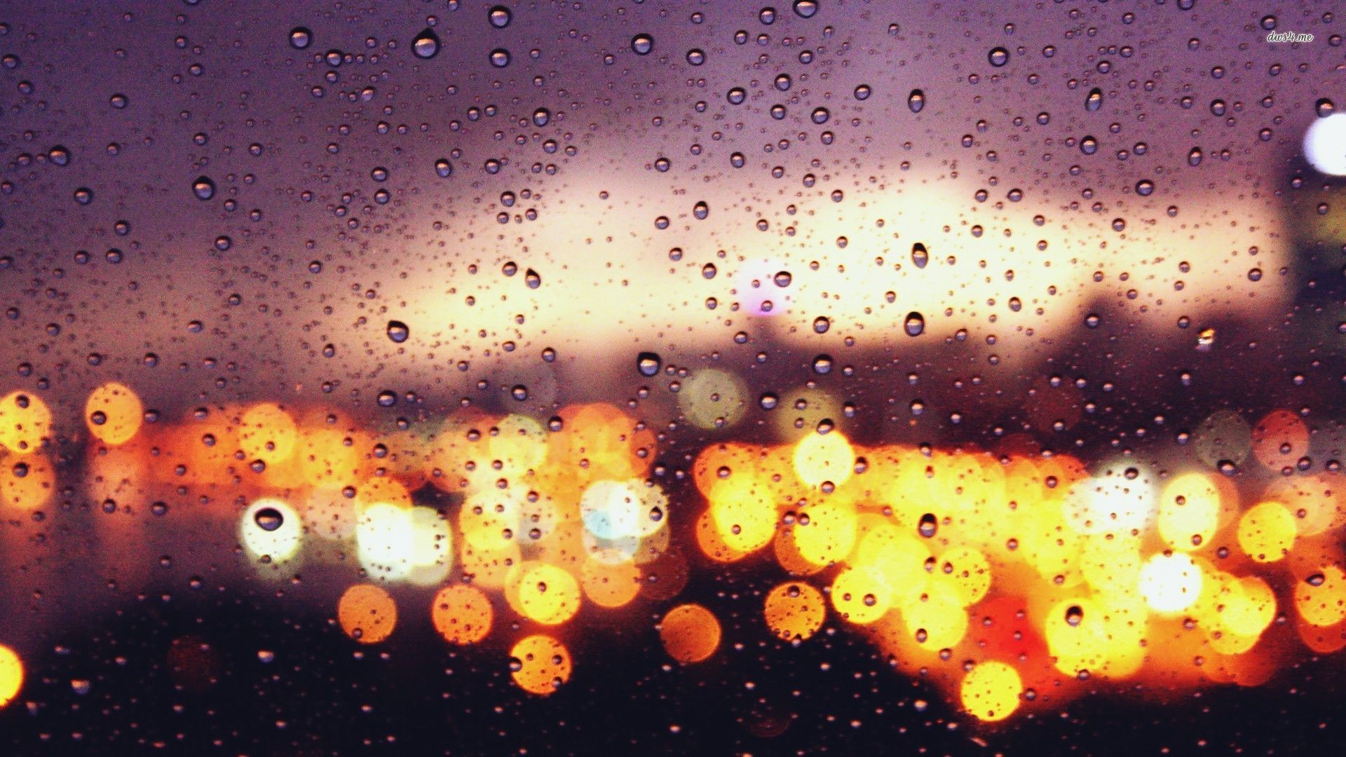 1920x1080 City lights behind the rainy window HD wallpaper | Rainy window, City lights wallpaper, Rain window