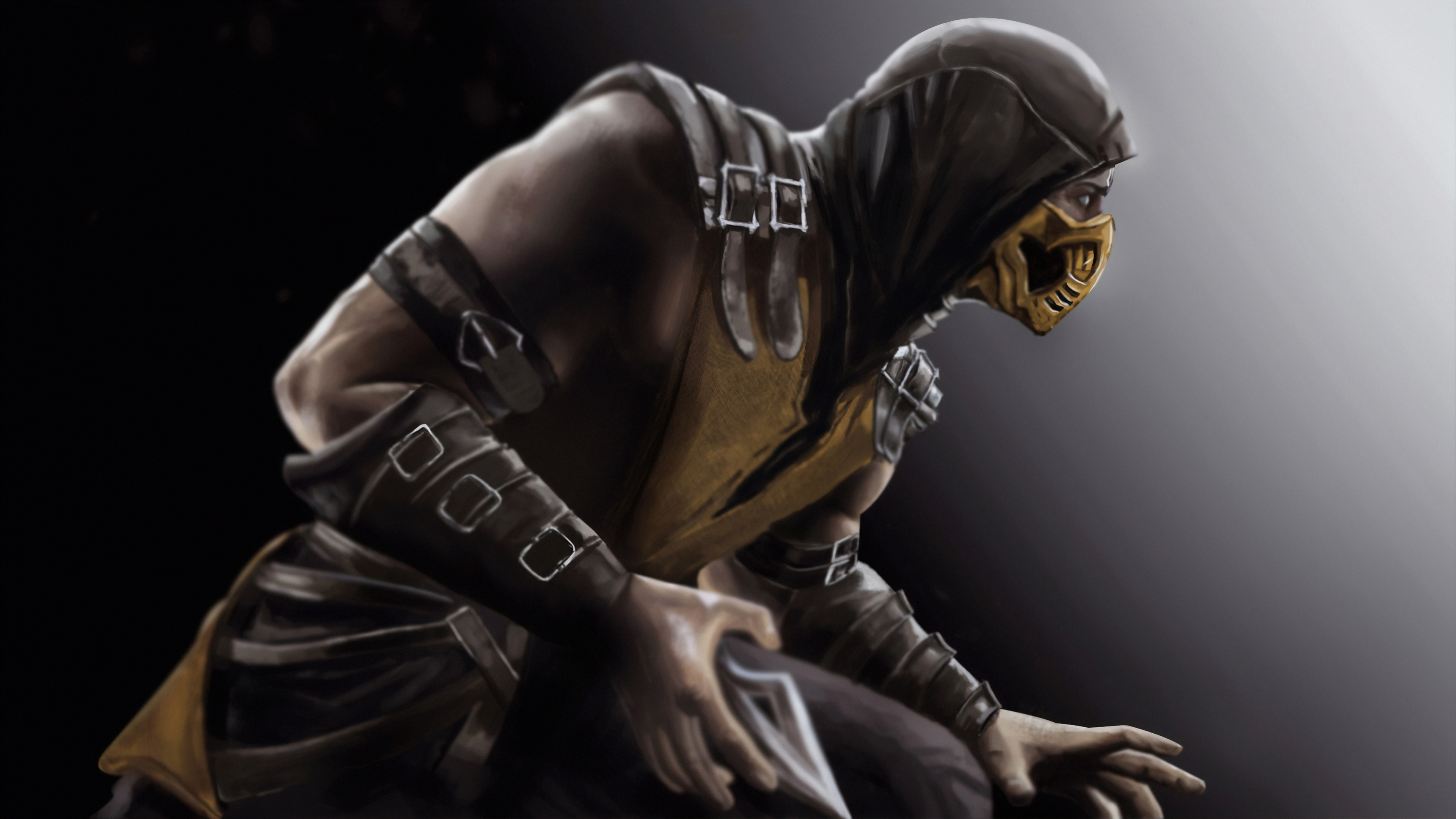 3840x2160 Scorpion Mortal Kombat X Art 4k, HD Games, 4k Wallpapers, Images, Backgrounds, Photos and Pictures