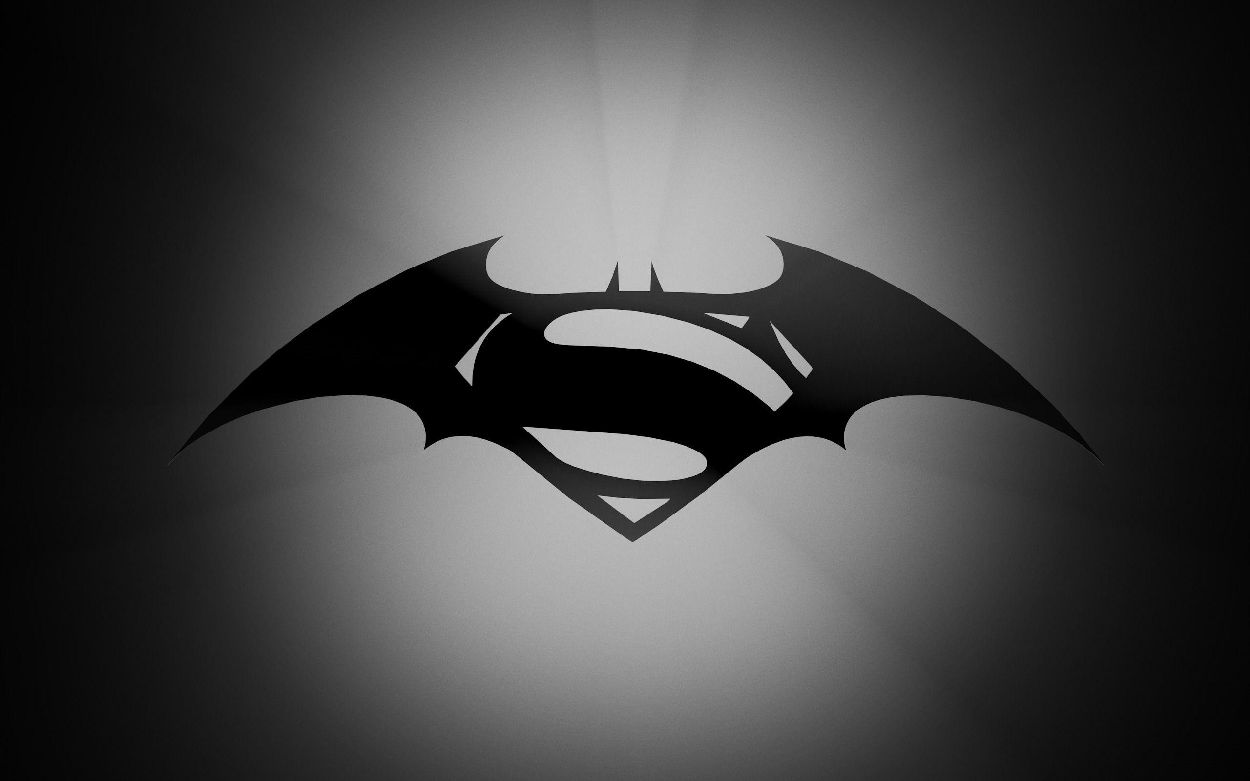 2560x1600 Batman Superman Logo Wallpapers Top Free Batman Superman Logo Backgrounds