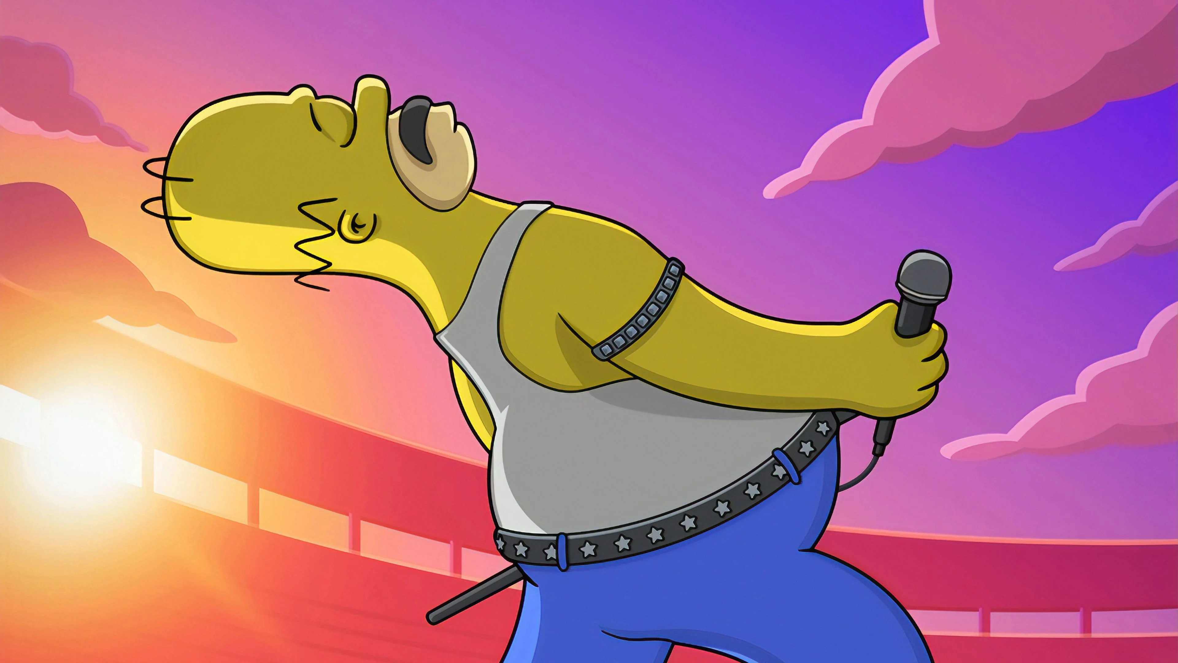 3840x2160 The Simpsons-achtergrond Click Wallpapers