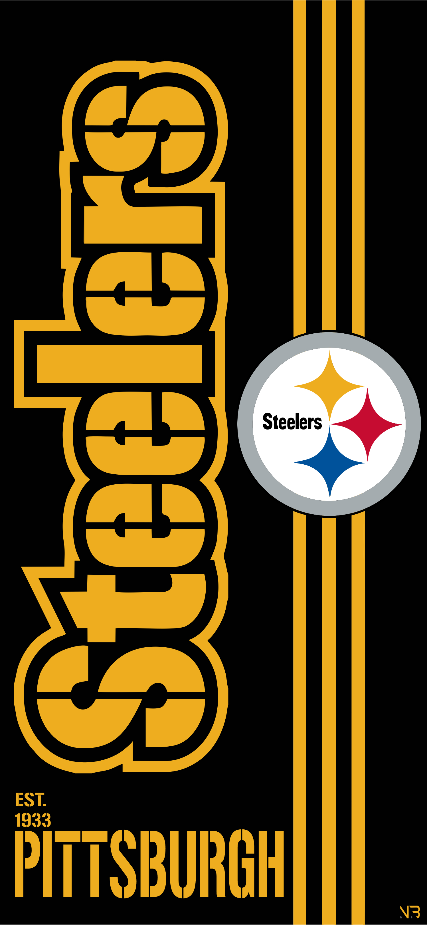 1497x3241 Pin by Russ Fischer on The city of Champions Pittsburgh ! | Pittsburgh steelers logo, Pittsburgh steelers wallpaper, Pittsburgh steelers funny