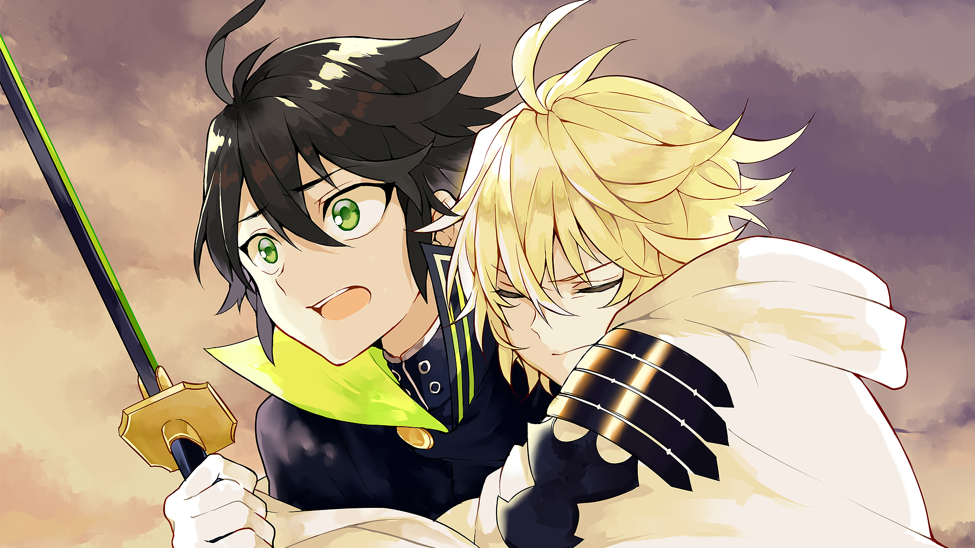 1920x1080 46 Seraph Of The End HD Wallpapers | Backgrounds | Owari no seraph, Mikaela hyakuya, Seraph of the end
