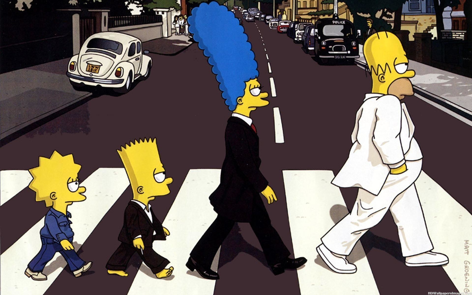 1920x1200 The Simpsons Abbey Road Wallpaper (52+ pictures