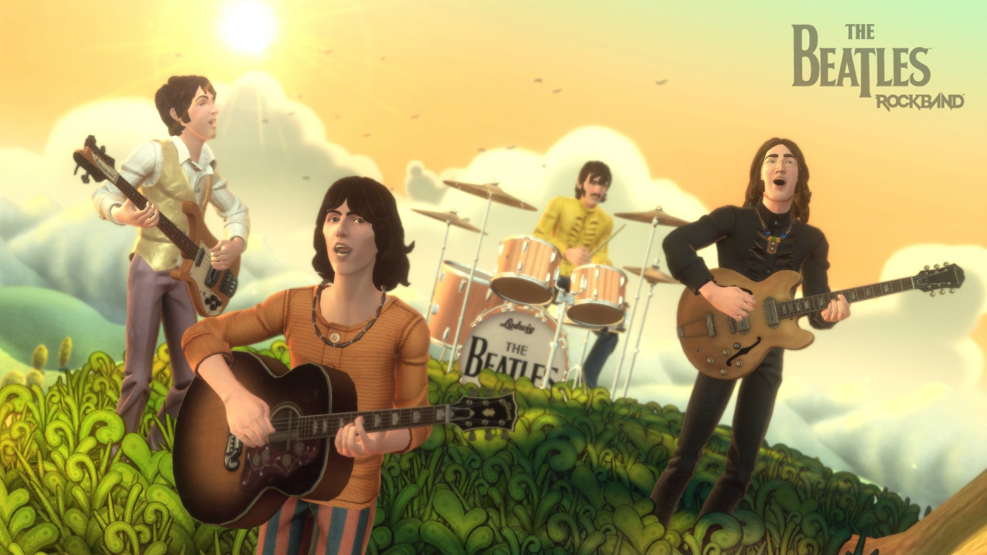 1920x1080 The Beatles: Rock Band HD Wallpapers and Backgrounds