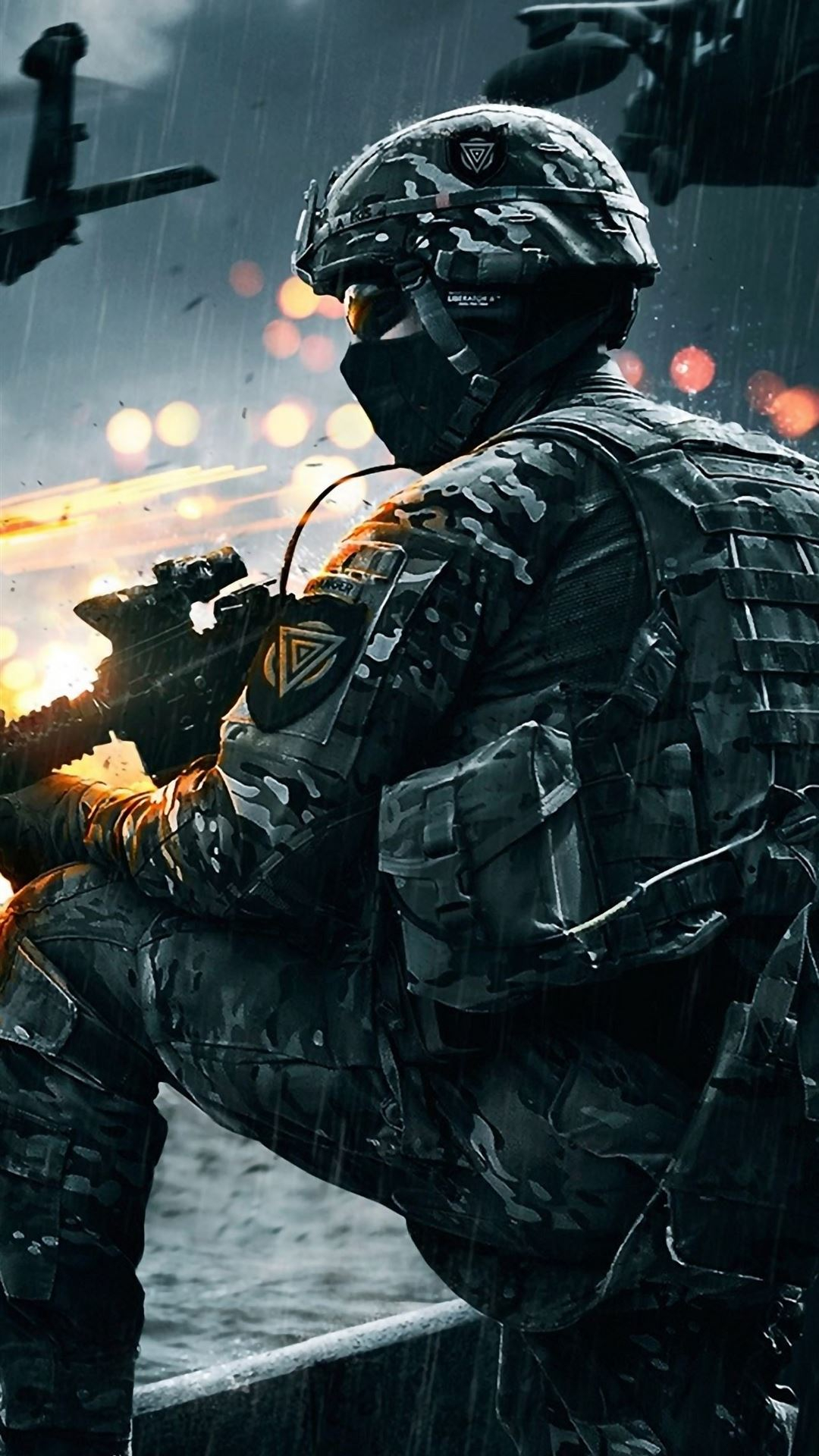 1080x1920 Battlefield 4 Soldier iPhone Wallpapers Free Download