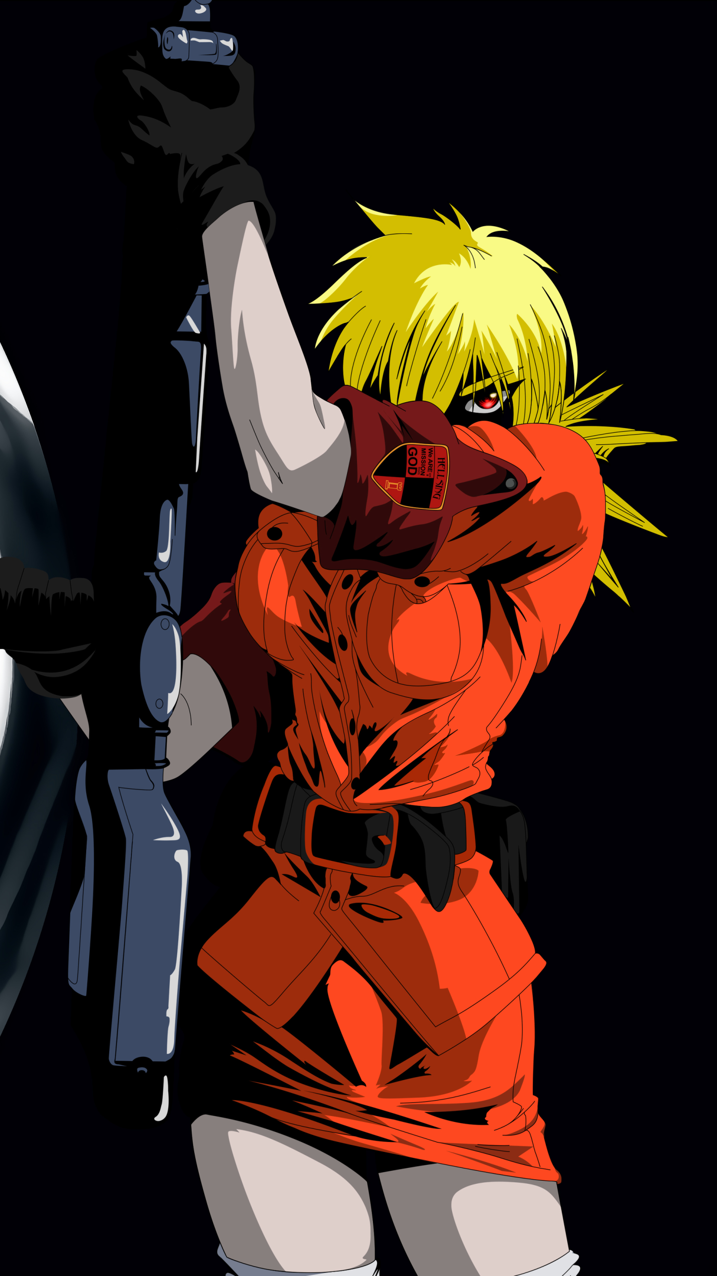 1440x2560 Hellsing Seras Victoria Mobile Abyss