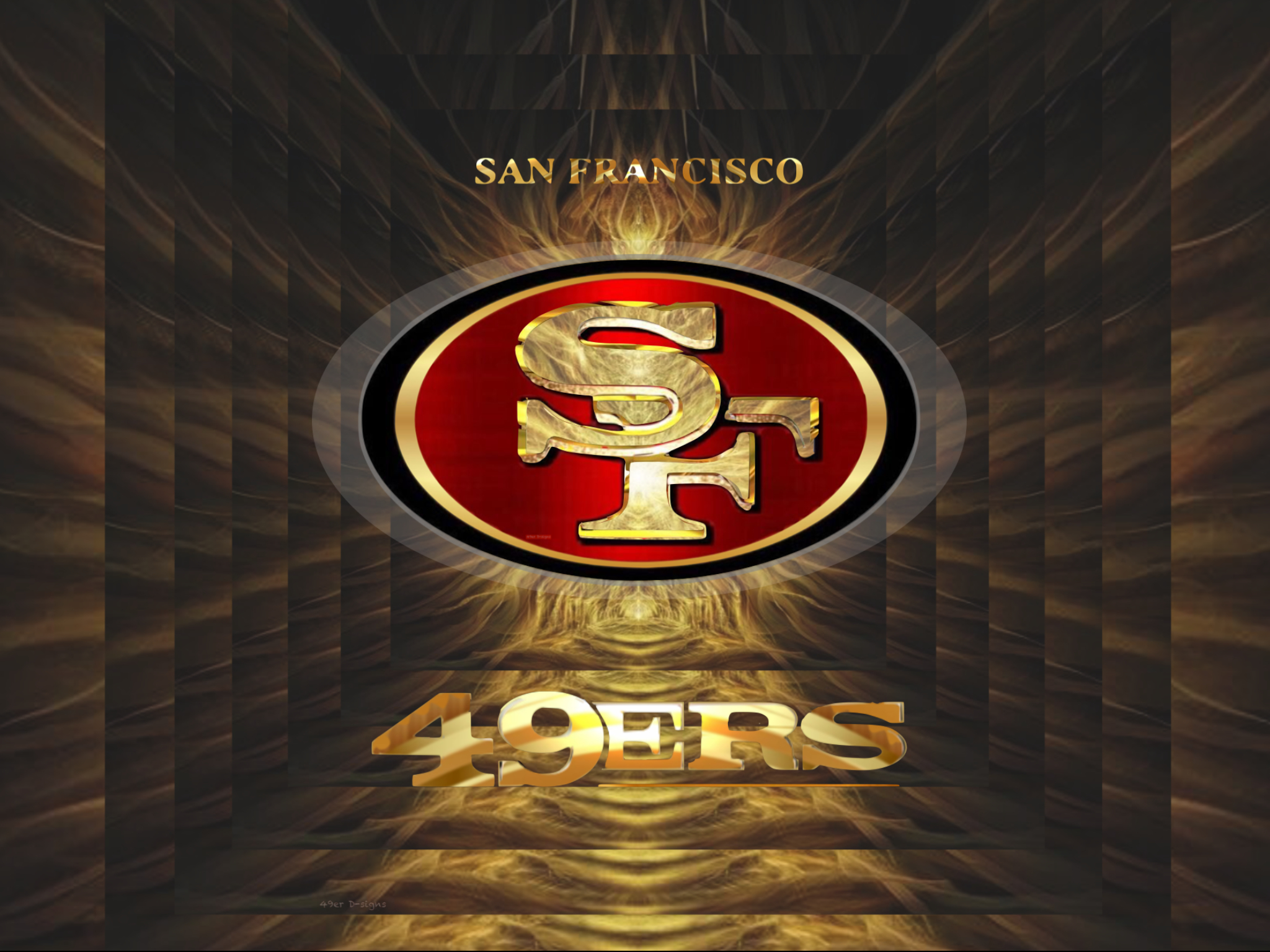 2048x1536 Pin by 49er D-signs on 49er Logos | Nfl football 49ers, Nfl football wallpaper, Nfl football teams