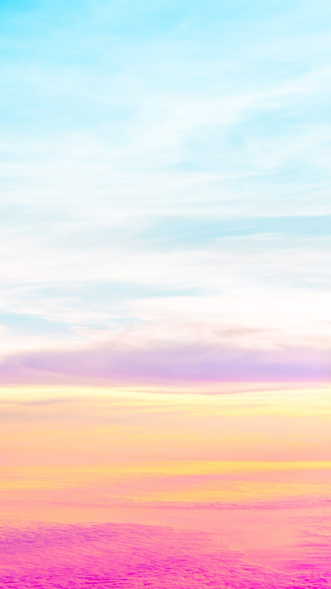 1080x1920 Beautiful Pastel Sky iPhone 6+ HD Wallpaper | Pastel iphone wallpaper, Pastel sky, Phone wallpaper
