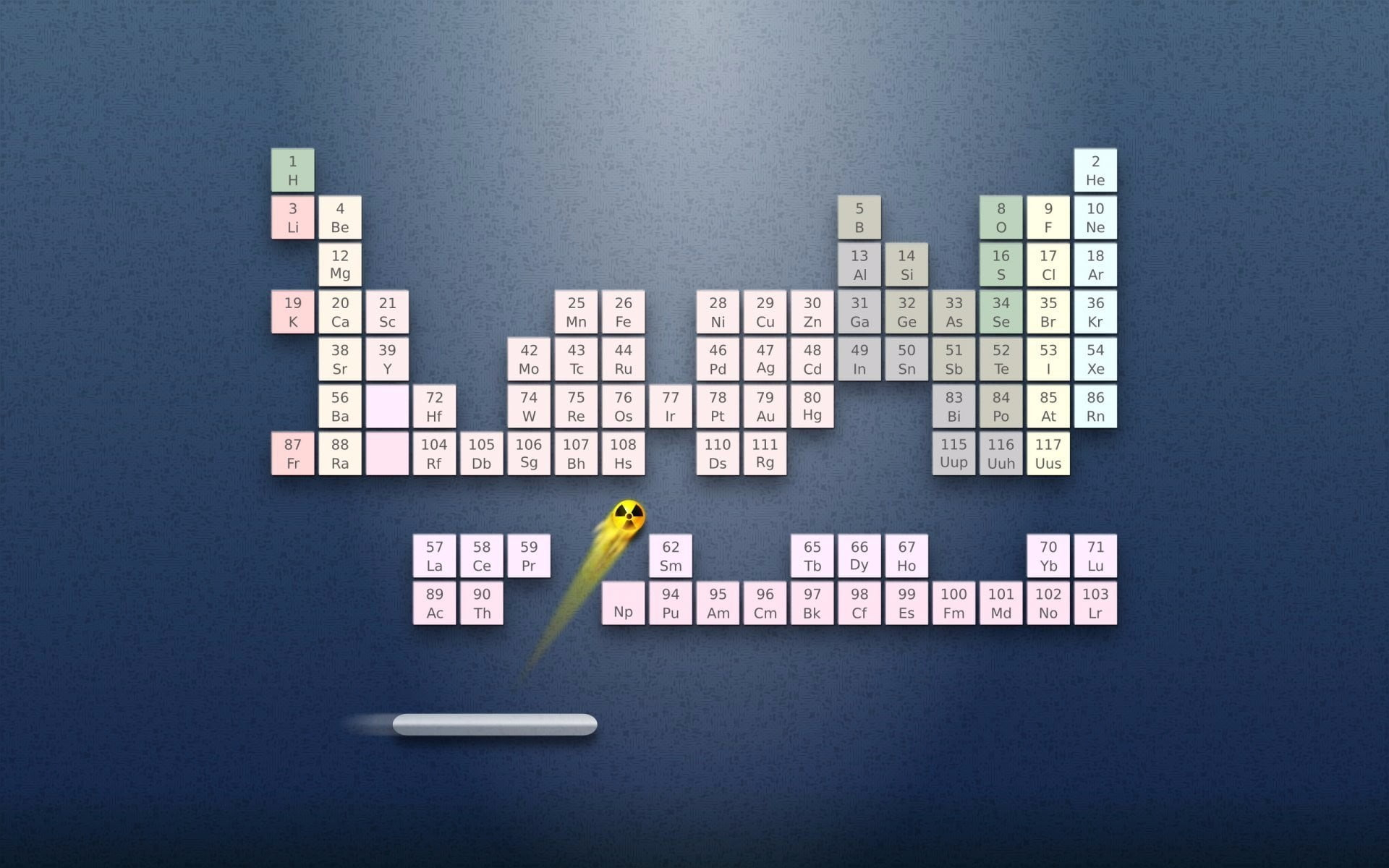 1920x1200 Flat lay photography of periodic table crashing game application HD wallpaper