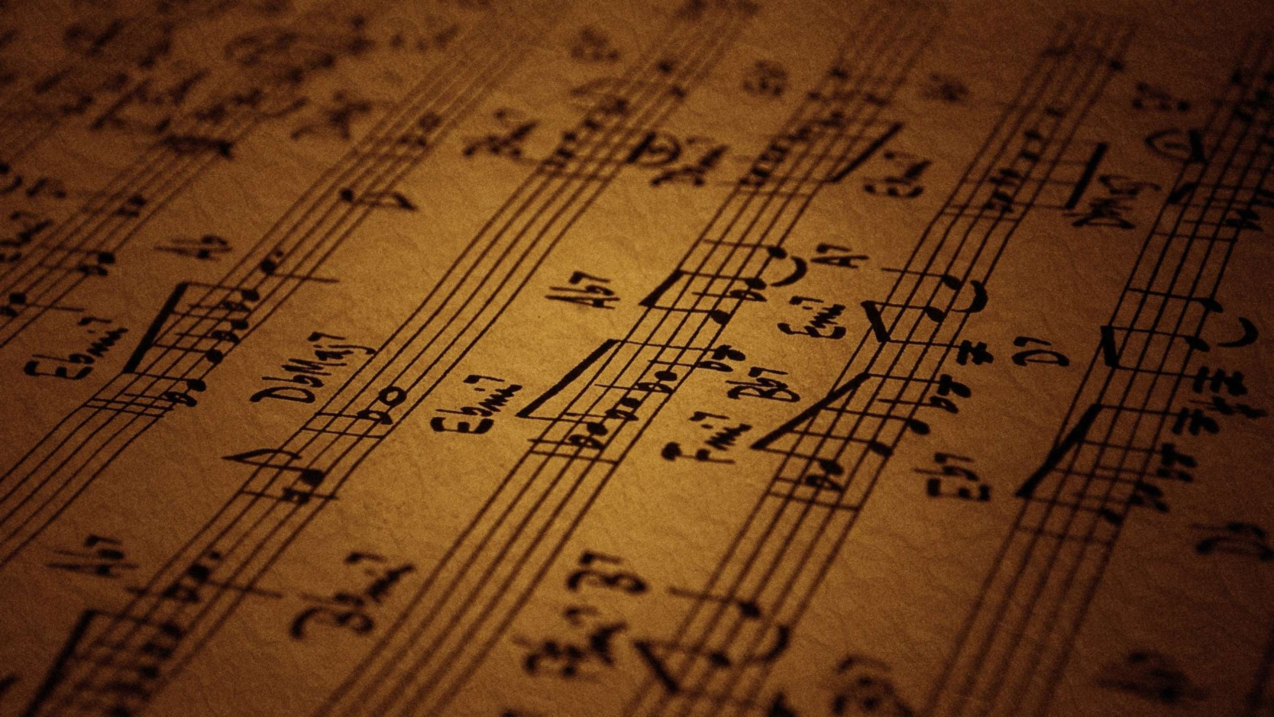2560x1440 Music Notes Wallpapers