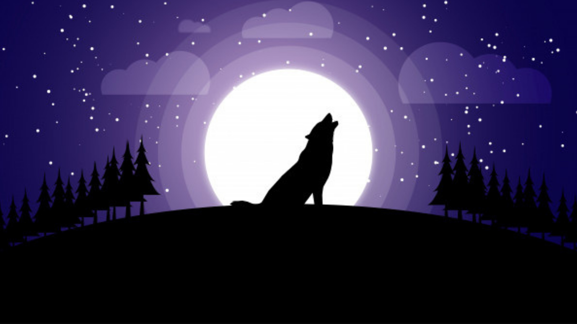 1920x1080 wolf howling at the moon wallpaper[1920*1080] &acirc;&#128;&#147; HD Wallpapers